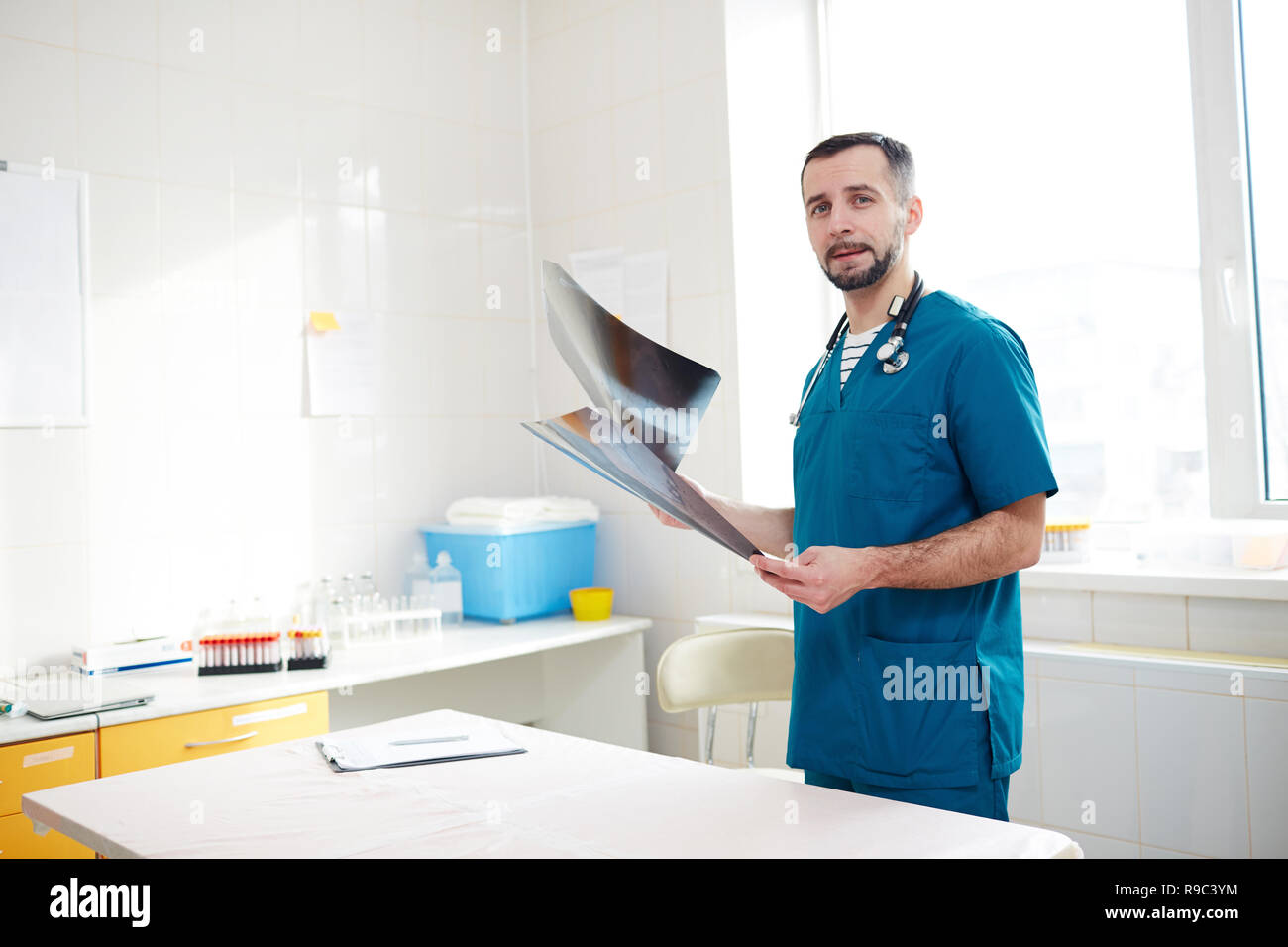 Vet radiologo Foto Stock