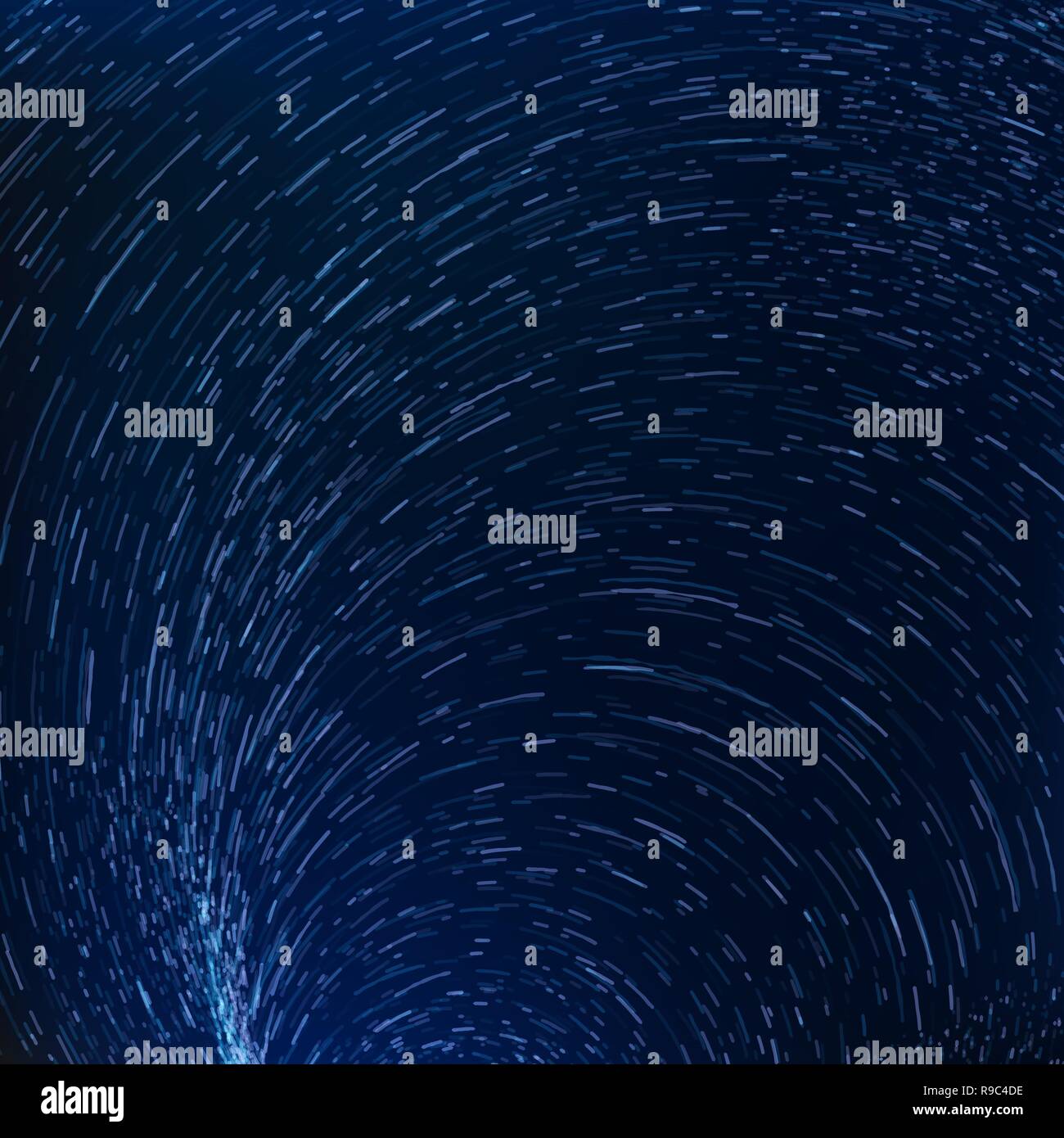 Abstract spirale futuristico. Fantasy universo stellare. Bella Galassia vortice. Illustrazione Vettoriale Illustrazione Vettoriale