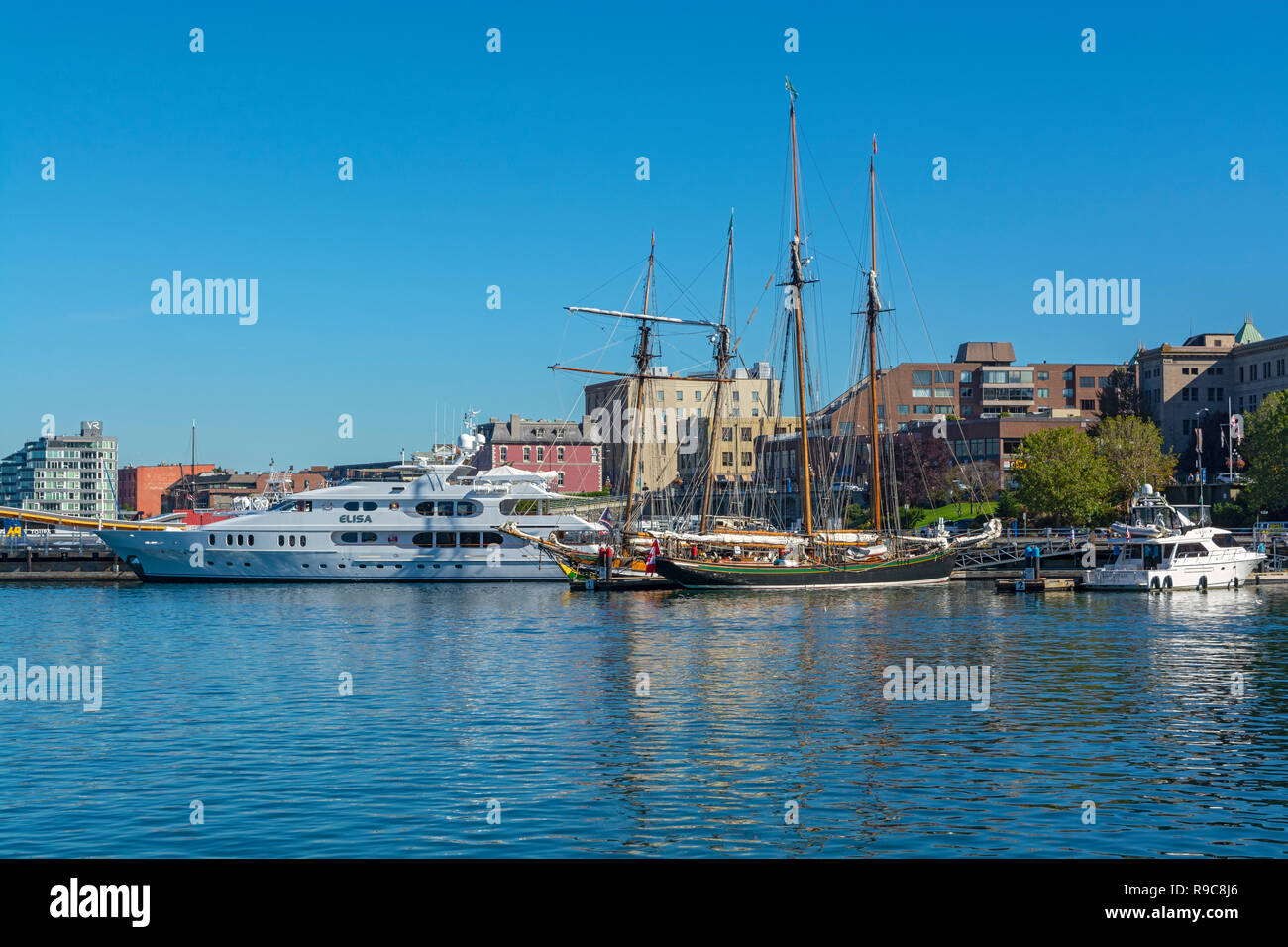 Canada, British Columbia, Victoria Inner Harbour Foto Stock