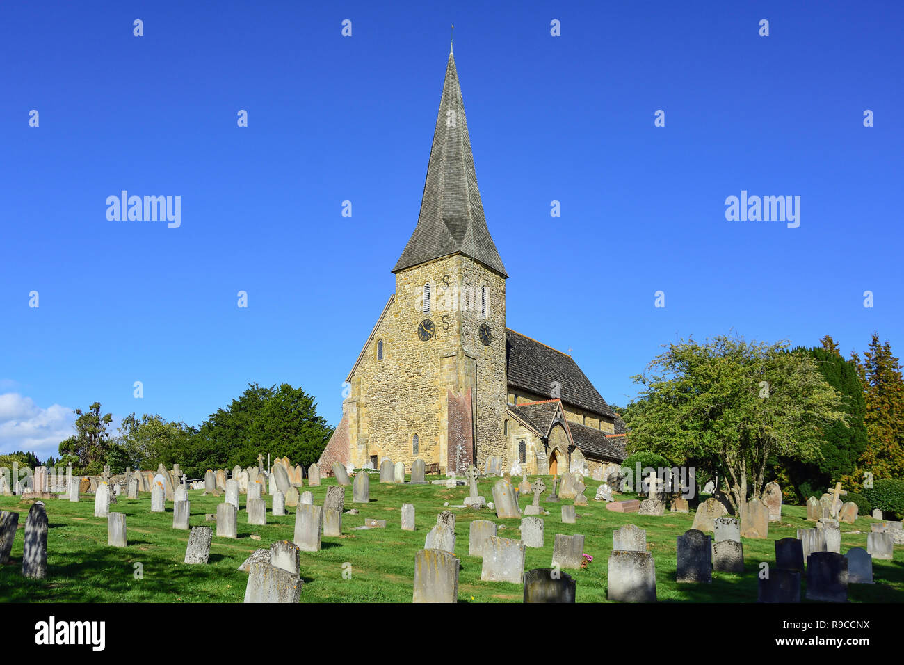 San Pietro ad Vincula Chiesa, Wisborough Green, West Sussex, in Inghilterra, Regno Unito Foto Stock