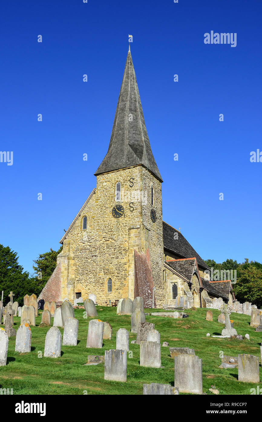 San Pietro ad Vincula Chiesa, Wisborough Green, West Sussex, in Inghilterra, Regno Unito Foto Stock