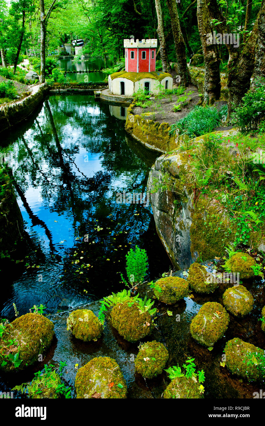 Pena il parco giardino - Sintra - Portogallo Foto Stock