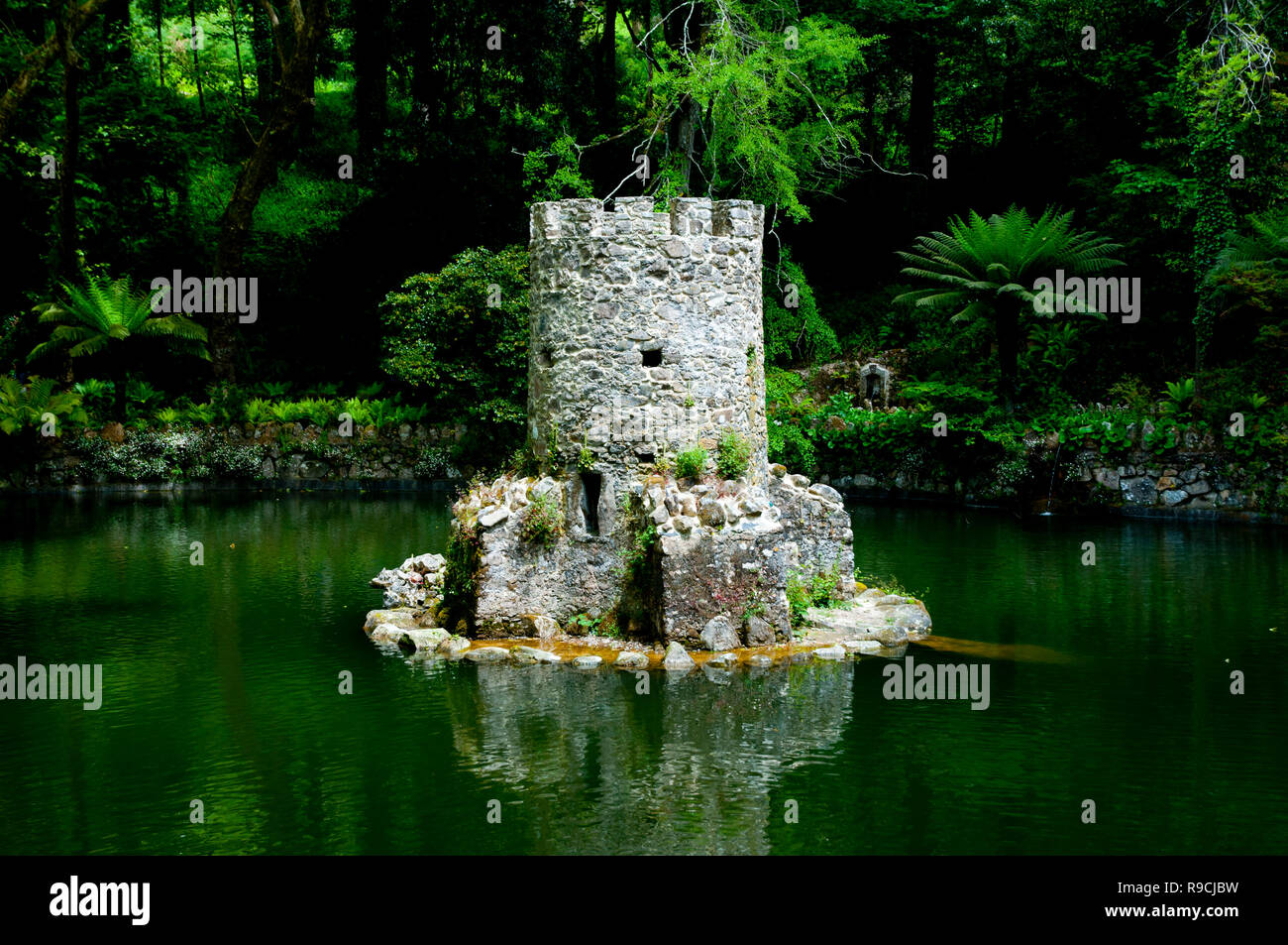 Pena il parco giardino - Sintra - Portogallo Foto Stock