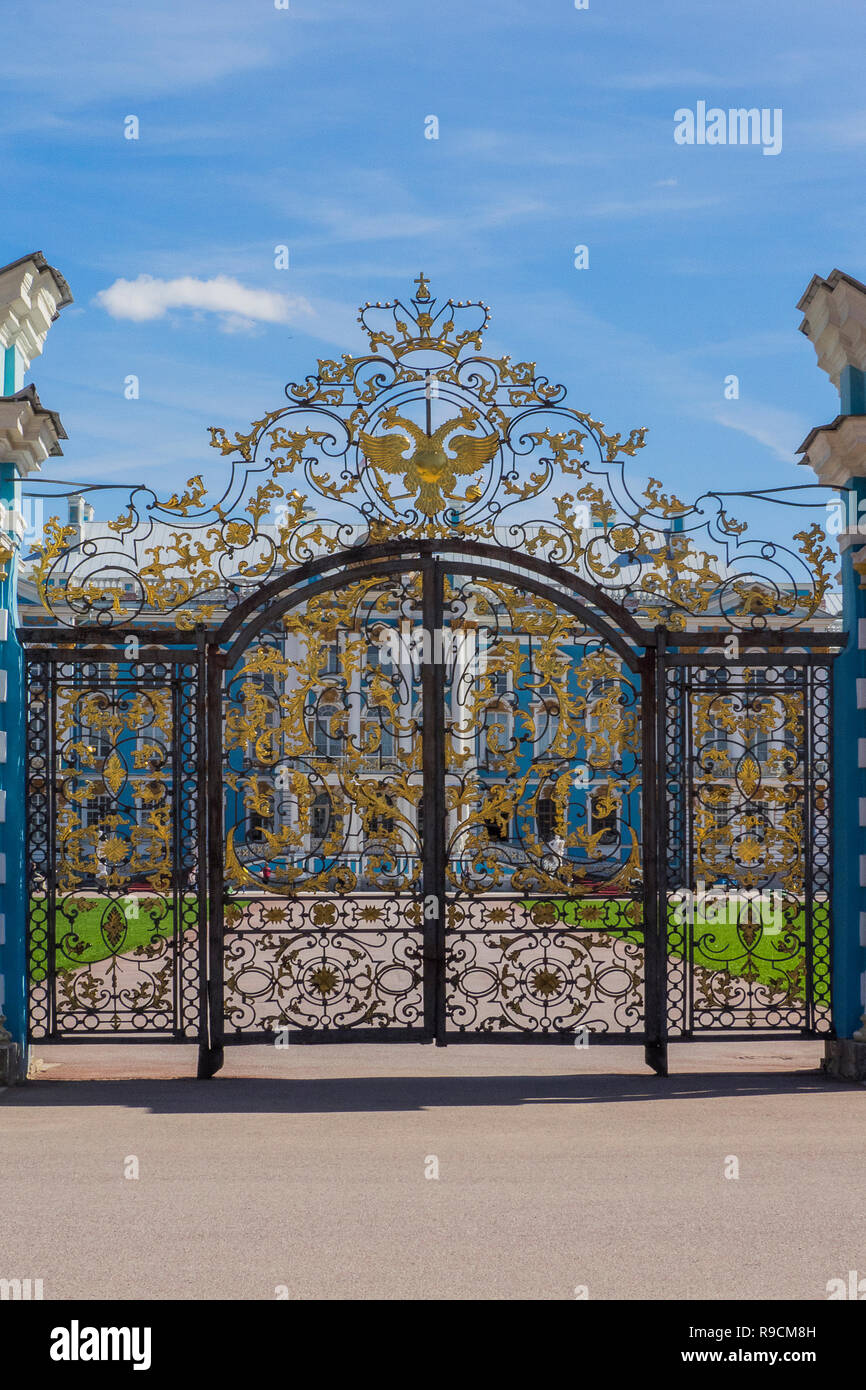 Europa - Katharinenpalast a San Pietroburgo Foto Stock