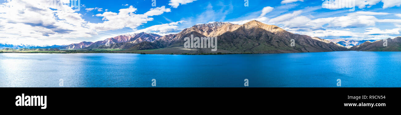Il lago di Aviemore - Nuova Zelanda Foto Stock