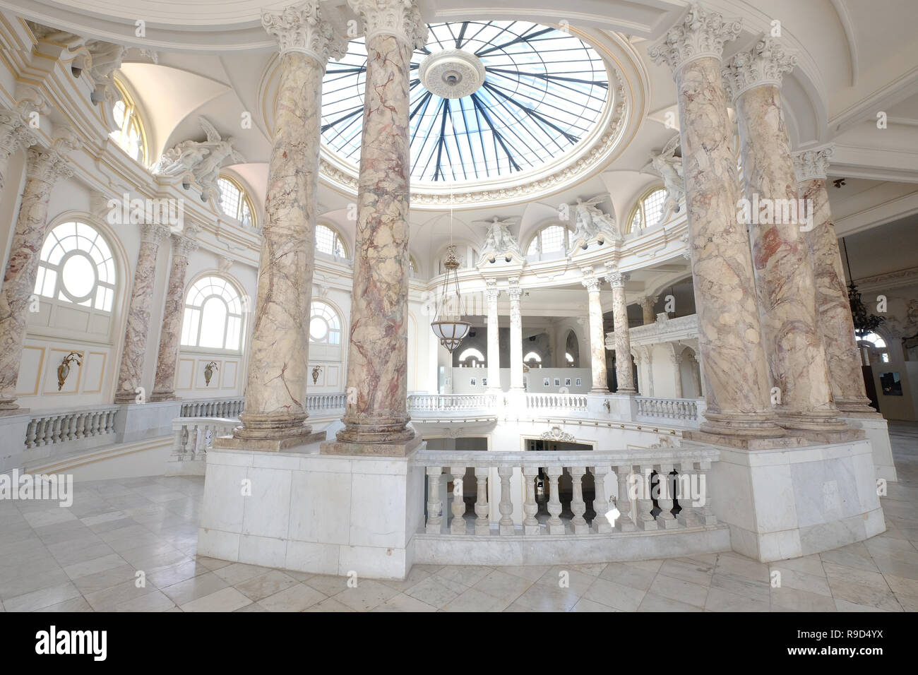 Il grande teatro di l'Avana Alicia Alonso o Gran Teatro de La Habana Alicia Alonso, Havana, Cuba. Foto Stock