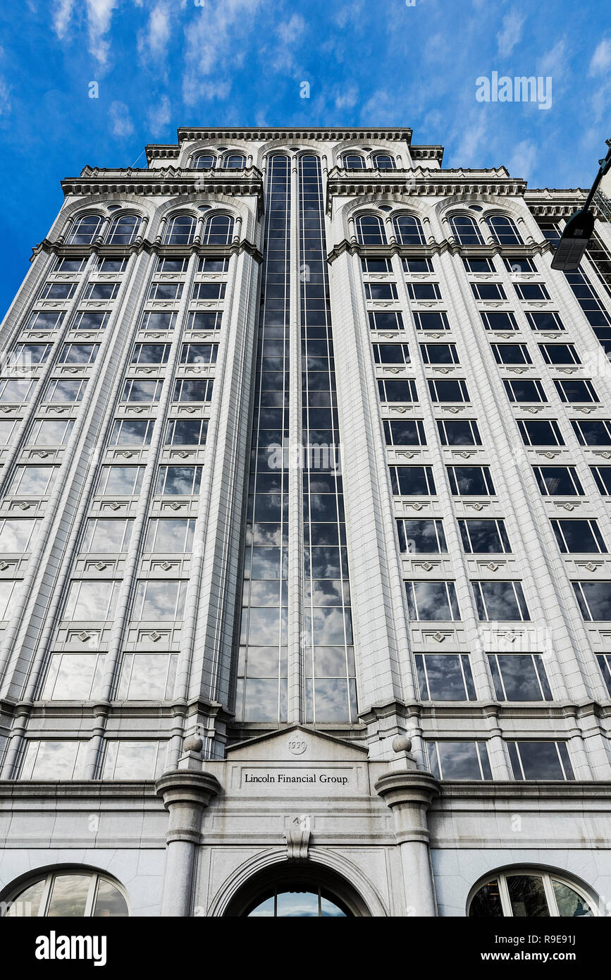 Lincoln Financial Group edificio per uffici, Greensboro, Nord Carolina, Stati Uniti d'America. Foto Stock