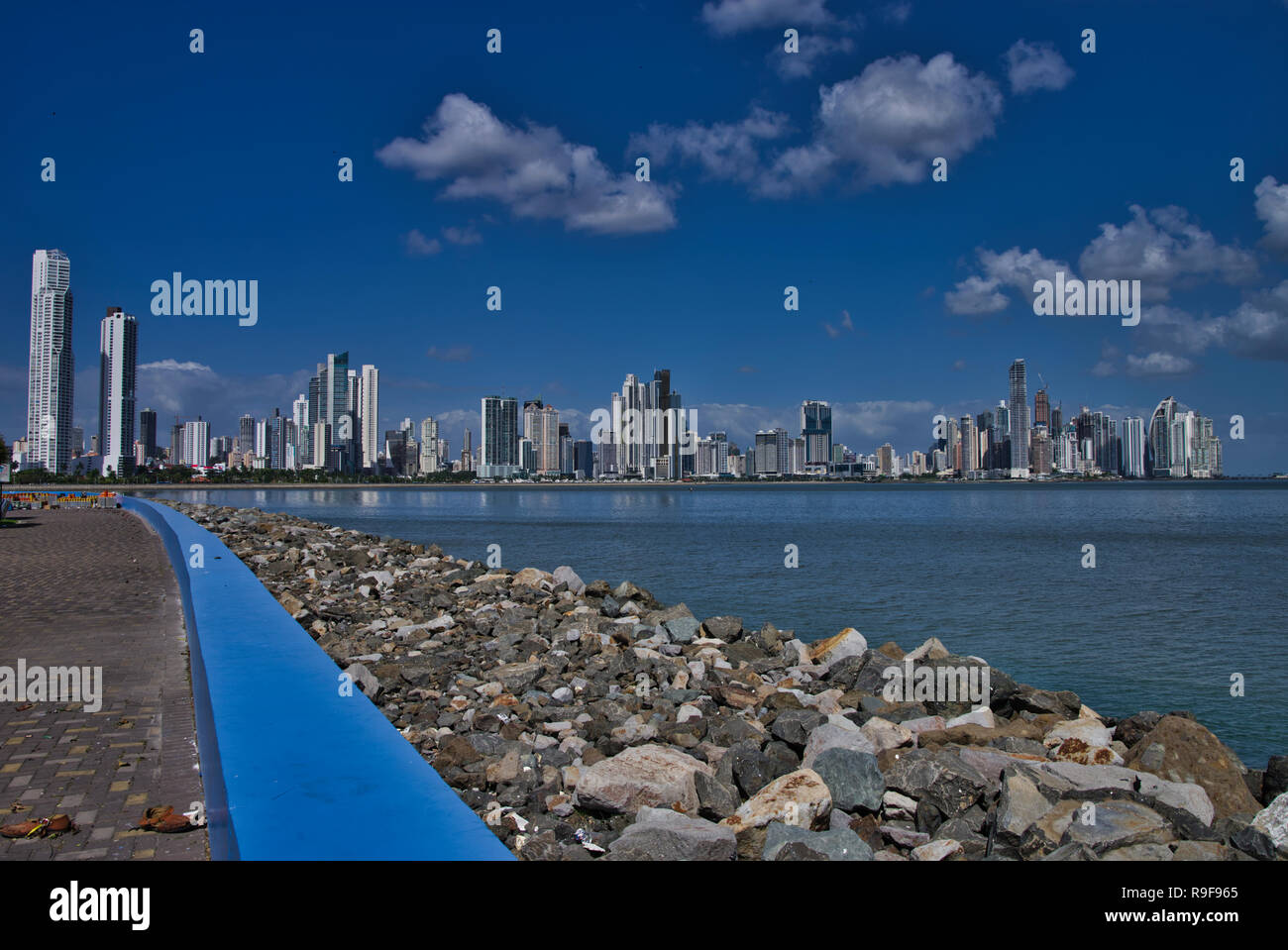 Panama City e Cinta Costera ubicazione per la Giornata Mondiale della Gioventù Gennaio 2019 Foto Stock