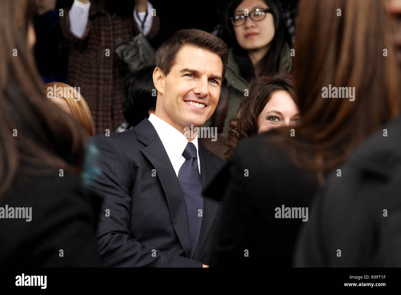 NEW YORK, NY - 19 dicembre: Tom Cruise assiste la 'Mission: impossibile - Ghost Protocol' U.S. premiere al Teatro Ziegfeld su dicembre 19, 2011 in New York City. (Foto di Steve Mack/S.D. Mack foto) Foto Stock