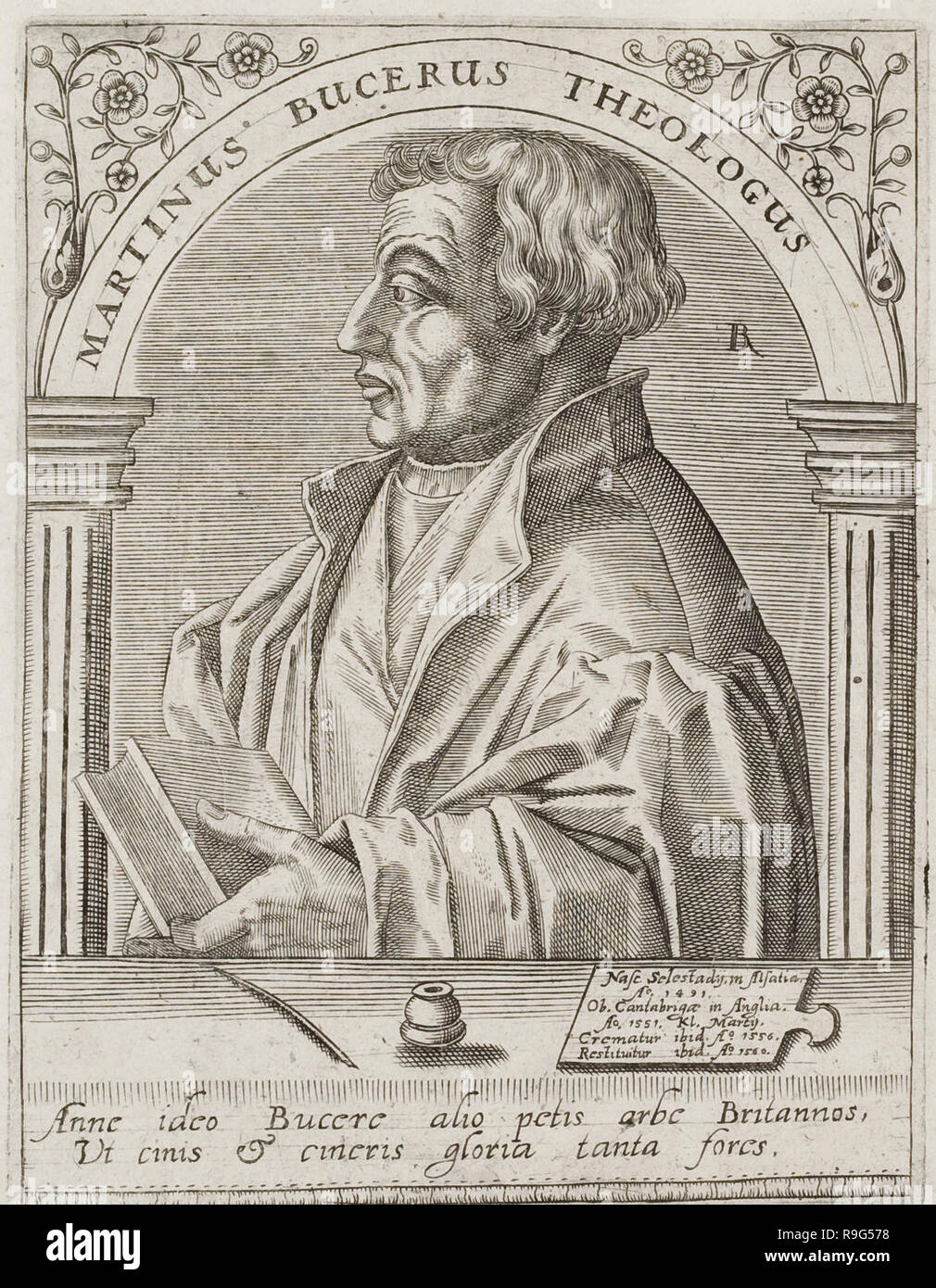 Martin Bucer, circa 1560 Foto Stock