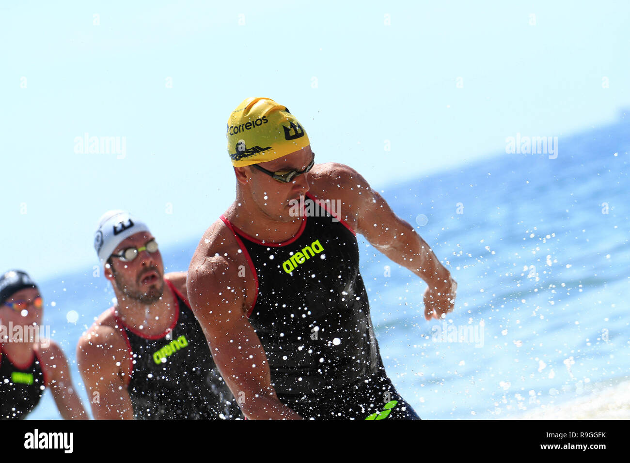 Rio De Janeiro, Brasile. 23 Dic, 2018. Il re e la regina del mare, fase svoltasi questa domenica (23/12) in Copacabana RJ. Credito: Gerfesson Silva/FotoArena/Alamy Live News Foto Stock