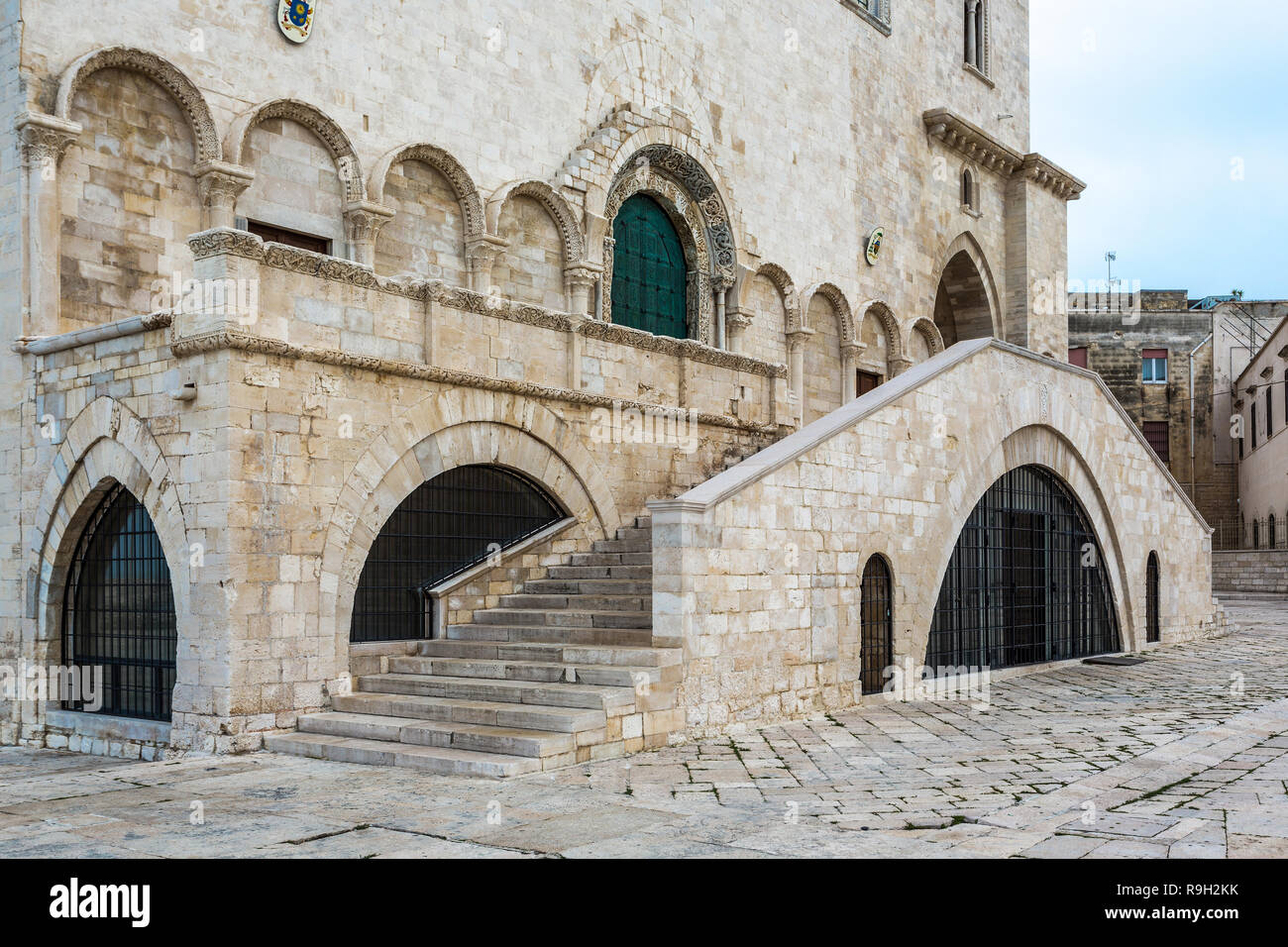 Cattedrale di San Nicola Pellegrino a Trani. , Puglia, Italia, Europa Foto Stock