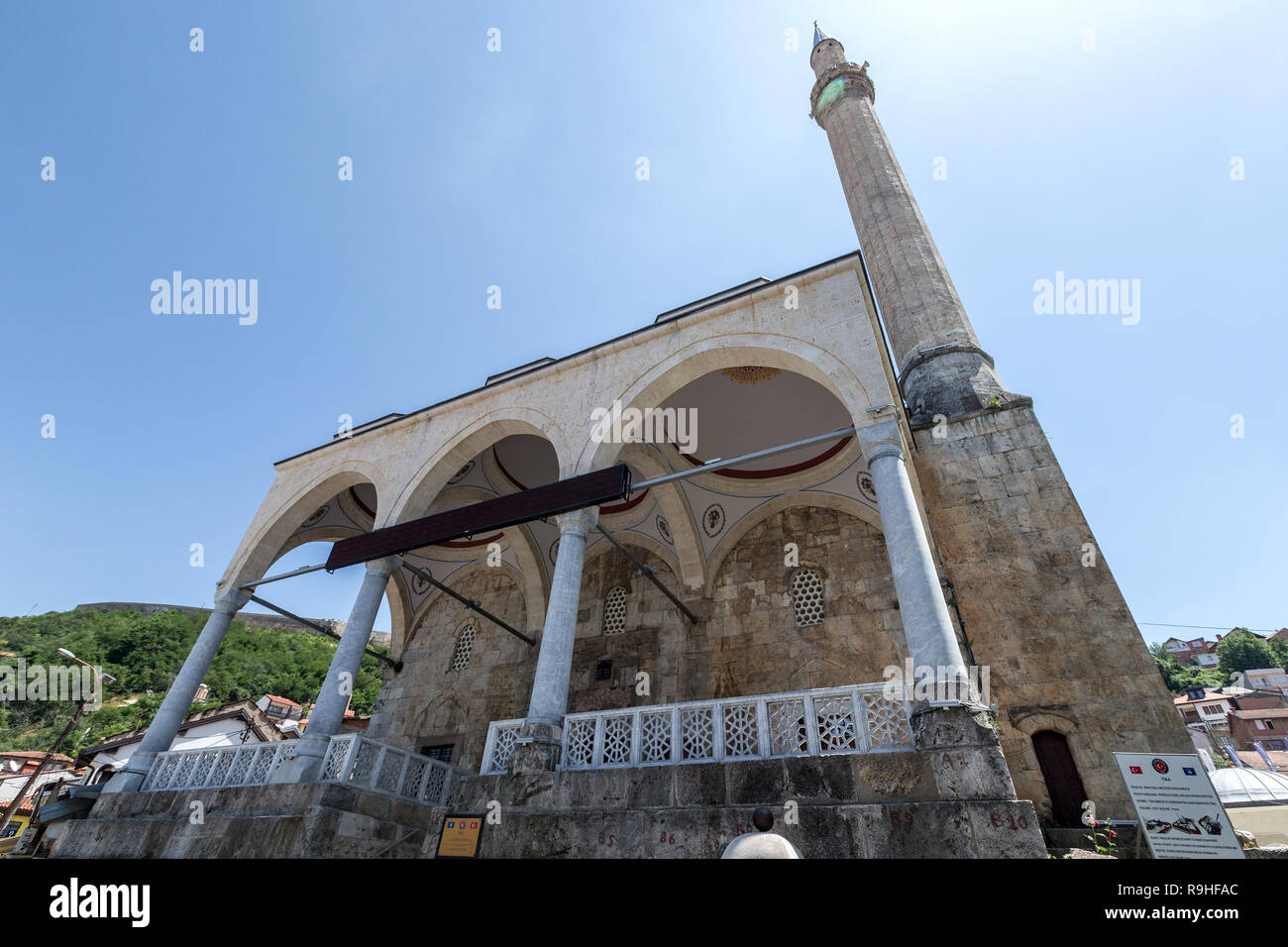 Xvii secolo Siana Pasha moschea, Prizren, Kosova Foto Stock