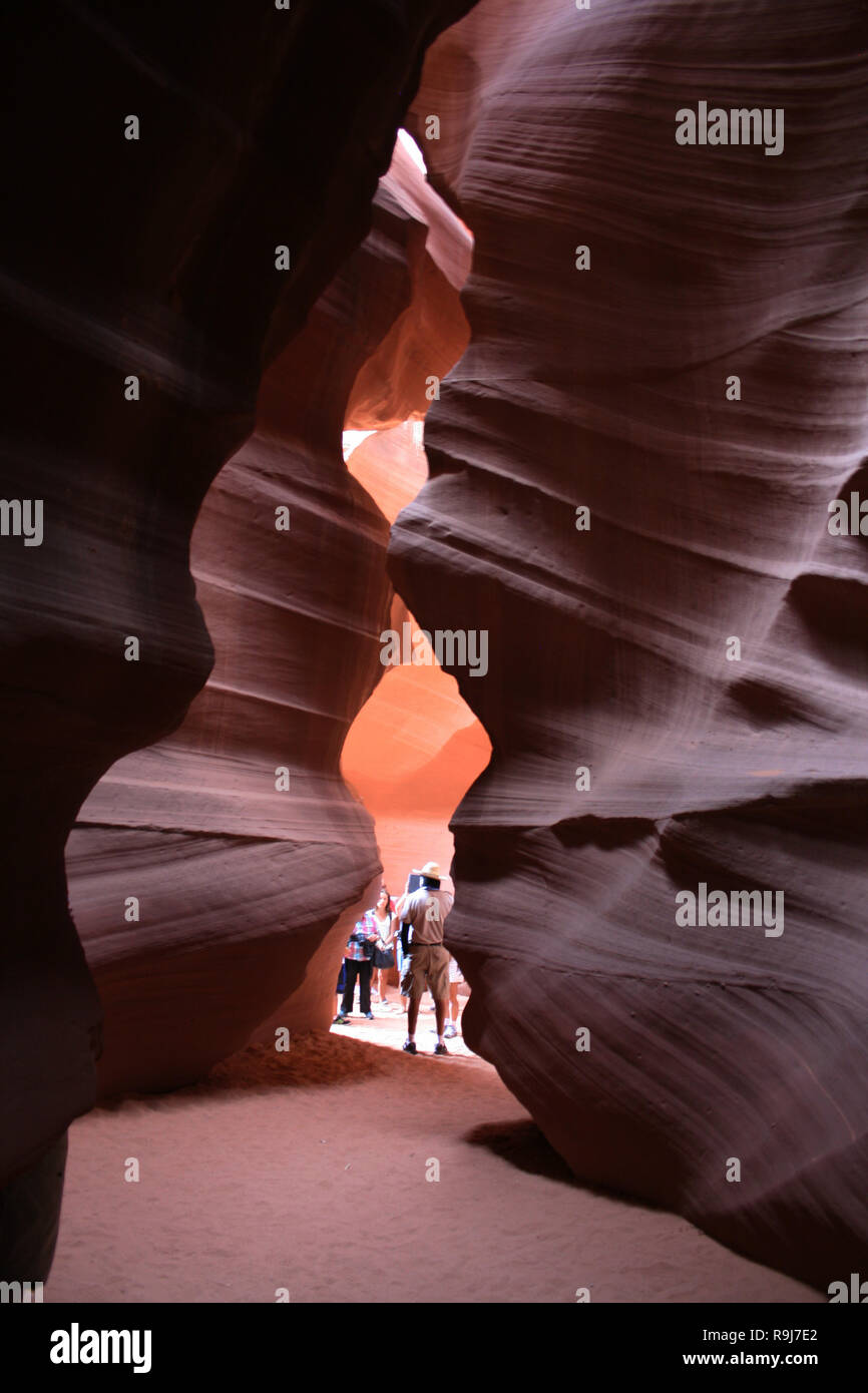 Antelope Canyon, Arizona Foto Stock