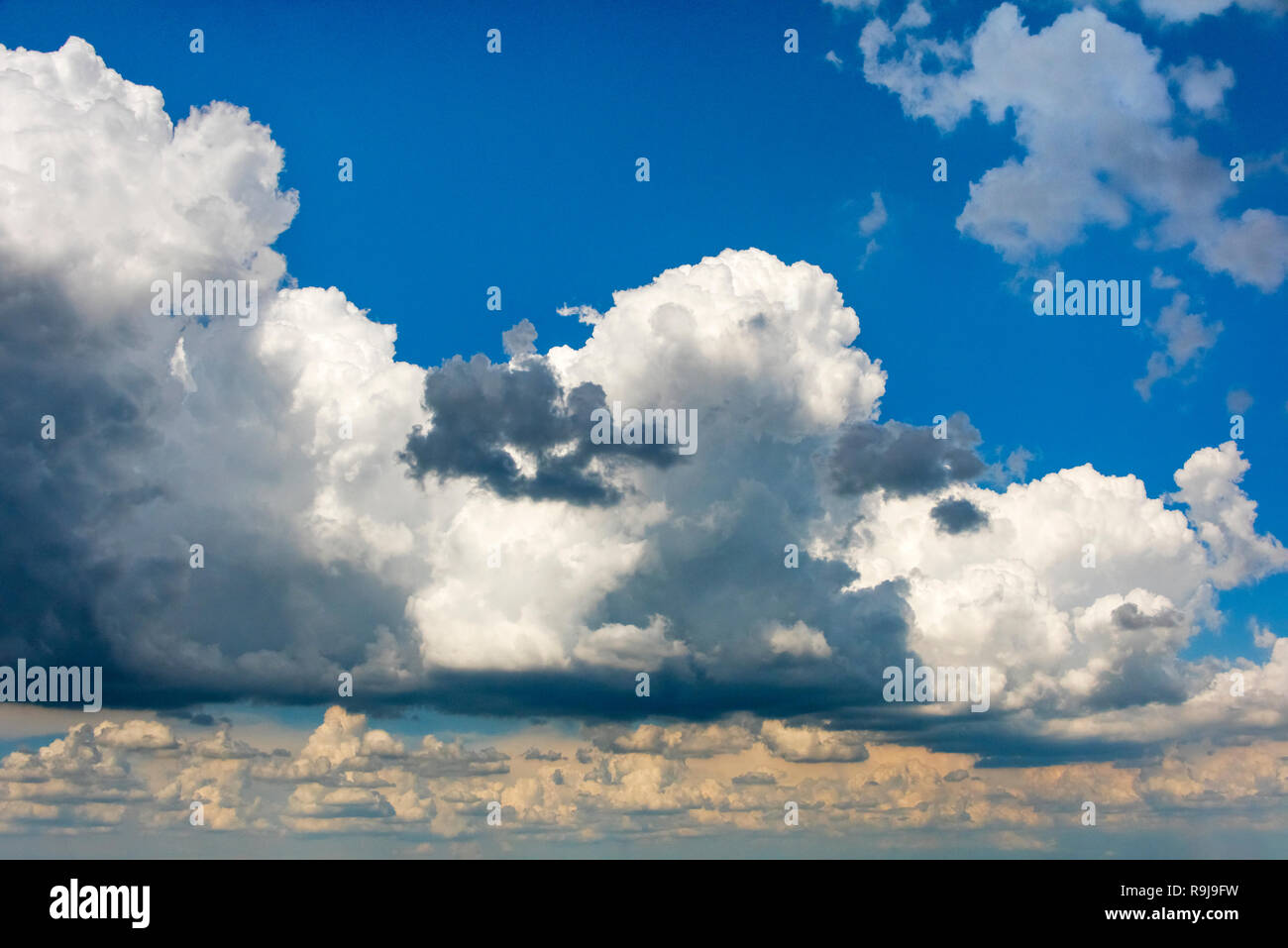 Nuvole, Novi Sad Serbia Foto Stock