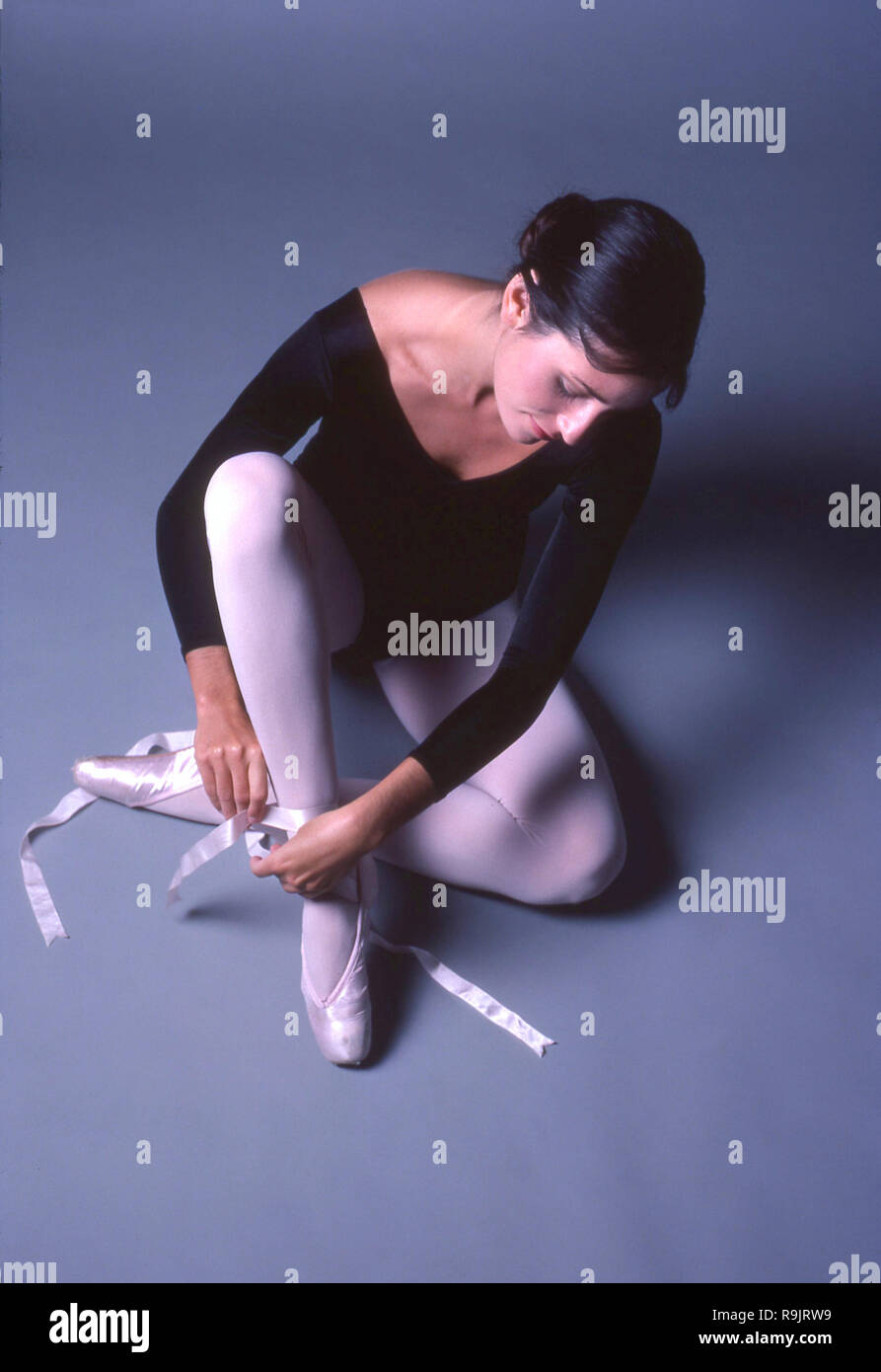 Ballet Dancer-Ballerina Foto Stock