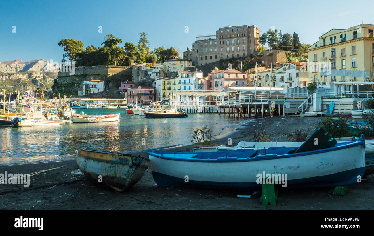 Marina Grande, Sorrento, Campania, Italia. Foto Stock