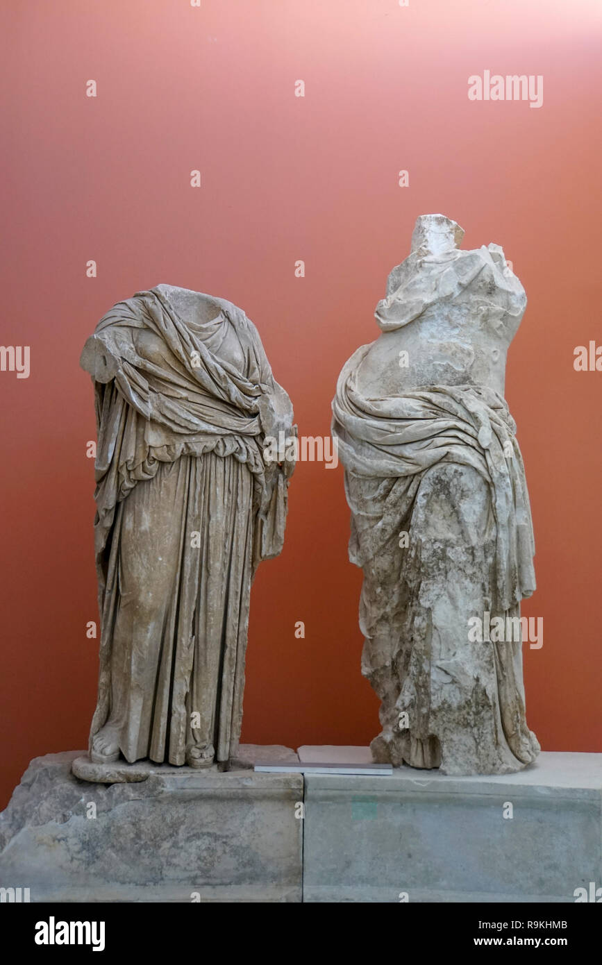 Museo archeologico di Thasos è un museo situato in Limenas sull isola di Thasos, est della Macedonia, Grecia Foto Stock