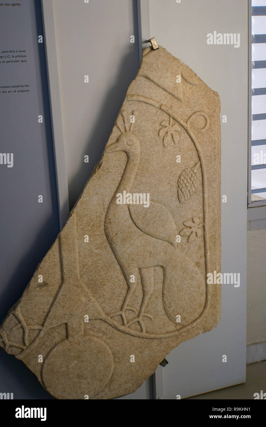 Museo archeologico di Thasos è un museo situato in Limenas sull isola di Thasos, est della Macedonia, Grecia Foto Stock