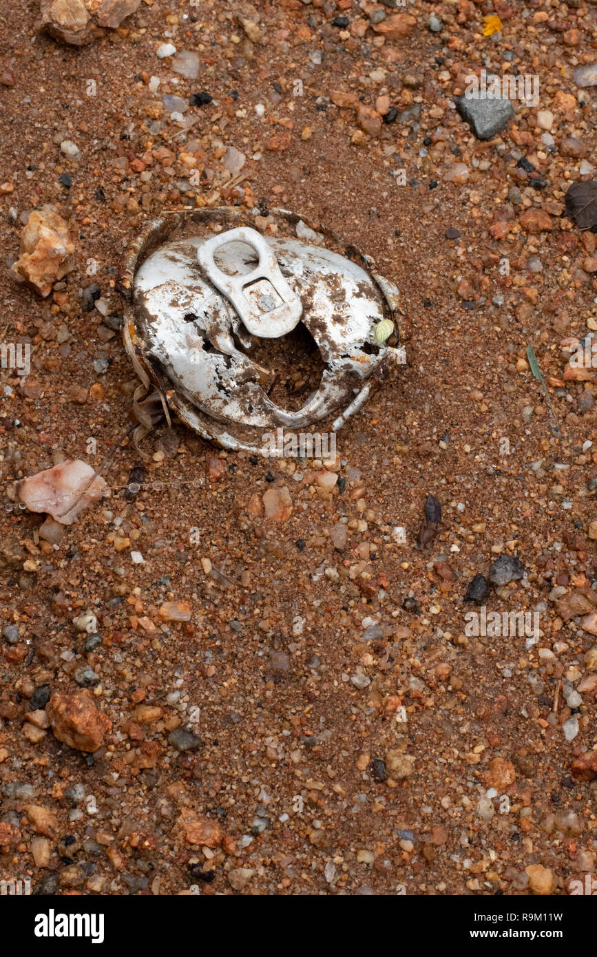 Flaconi scartati, lattine e prodotti in plastica non sono solo un obbrobrio, essi costituiscono una seria minaccia per la envoronment e del nostro pianeta che gli ecosistemi. Foto Stock Flaconi scartati, lattine e prodotti in plastica non sono solo un obbrobrio, essi costituiscono una seria minaccia per la envoronment e del nostro pianeta che gli ecosistemi. Foto Stock