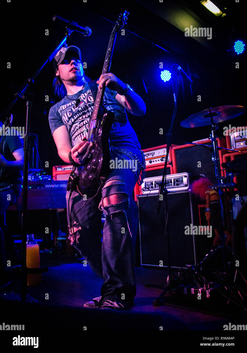 Rottura di pietra live a Manchester Academy Foto Stock