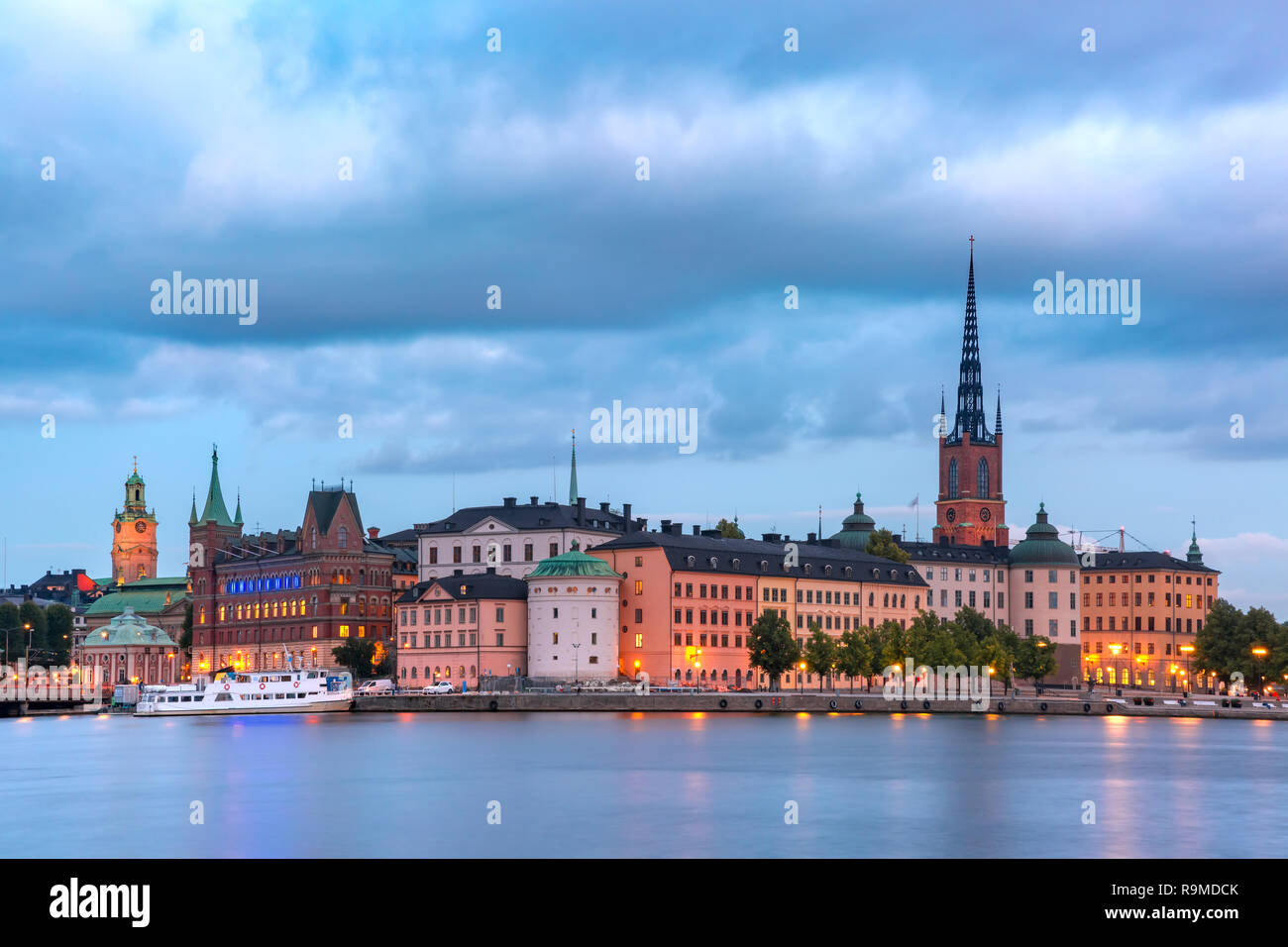 Gamla Stan a Stoccolma, Svezia Foto Stock