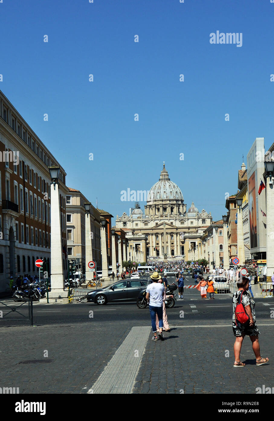 Basilica di San Pietro in Vaticano. Foto Stock