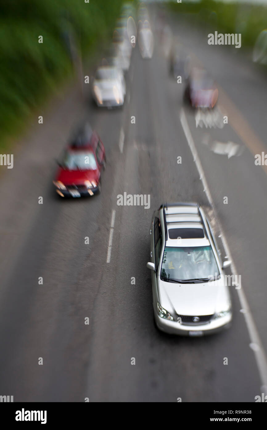 LB00010-00...WASHINGTON - Seattle Trafic. Foto Stock