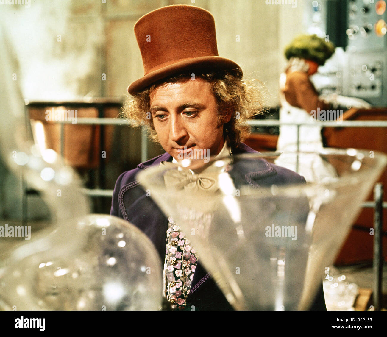Gene Wilder, "Willy Wonka & la Fabbrica di Cioccolato" (1971) Paramount Riferimento File # 33635 859CPC Foto Stock