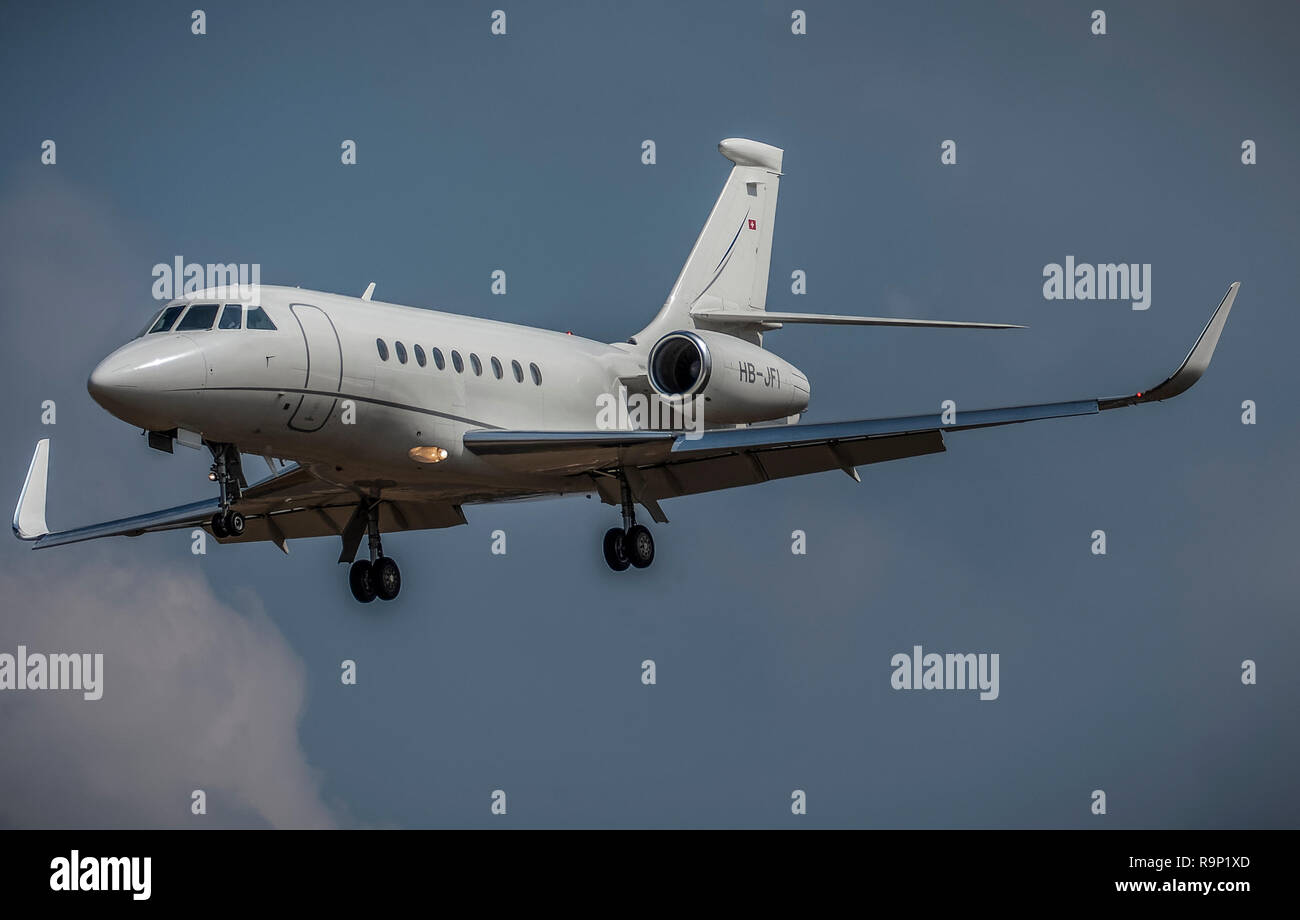 Dassault Falcon 2000LX Jet Executive Foto Stock