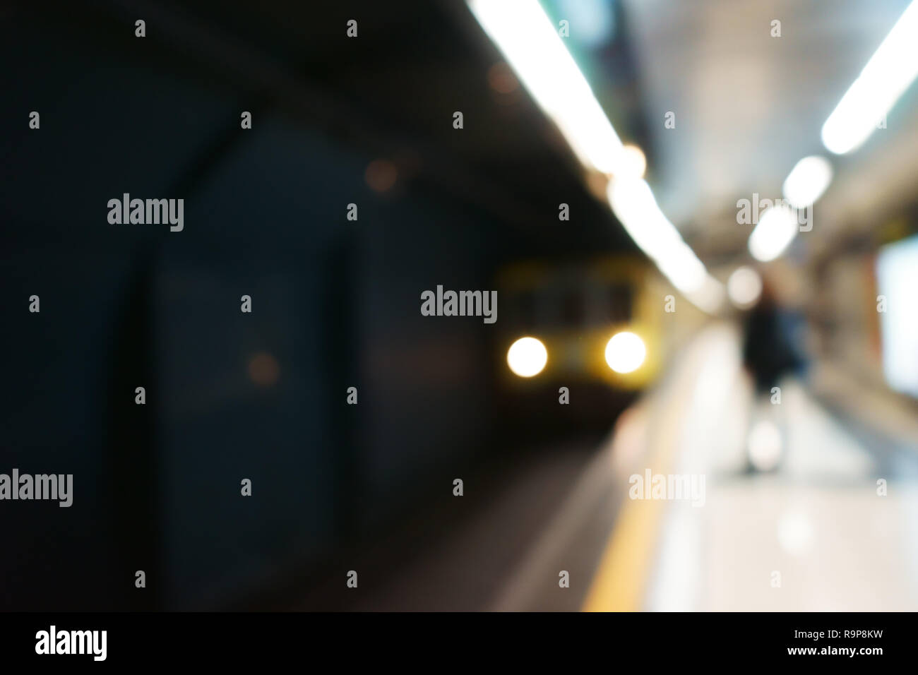 Napoli, Italia, stazioni della metropolitana - metro dell'arte" Foto Stock