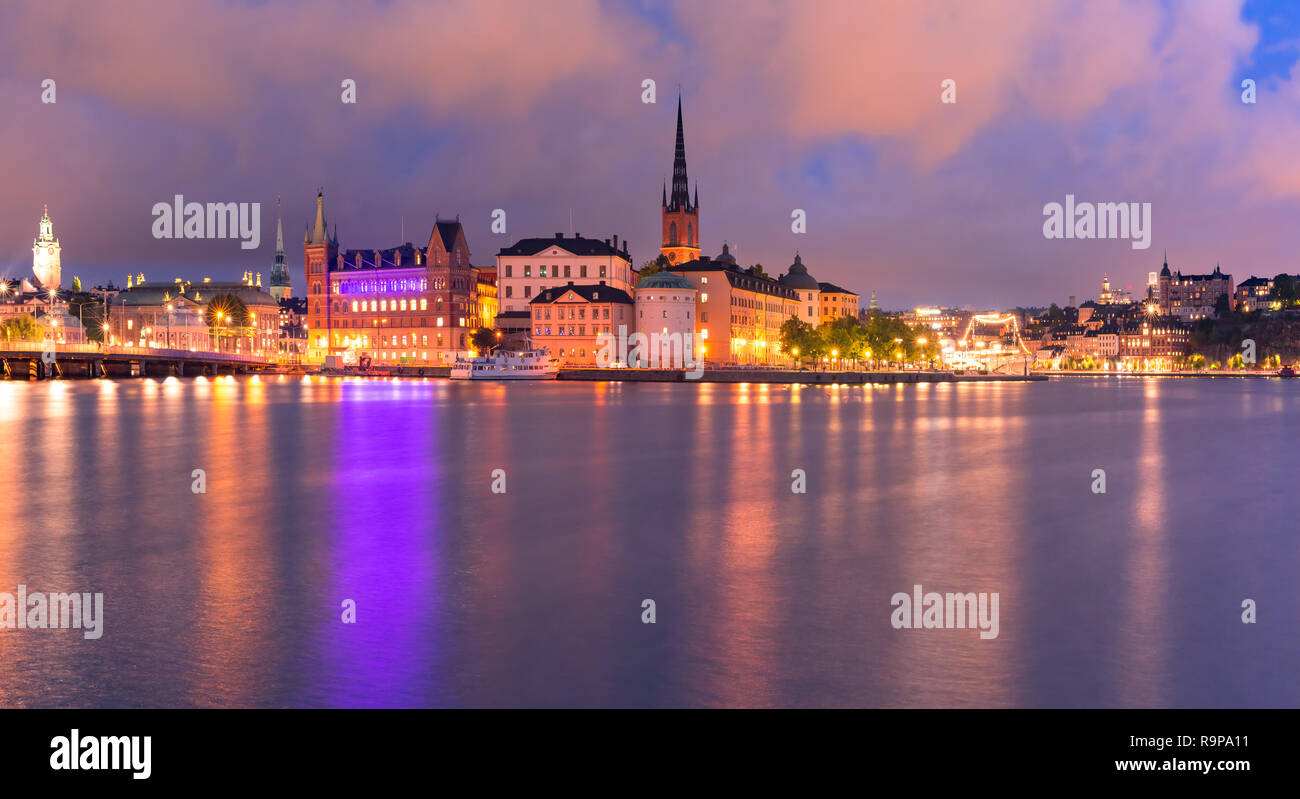 Gamla Stan a Stoccolma, Svezia Foto Stock