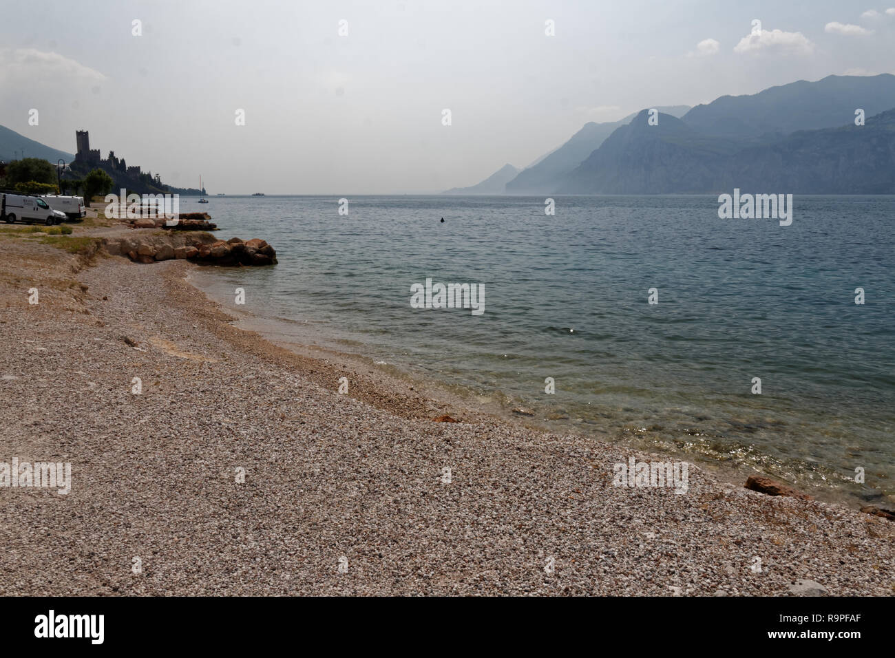 Lago di Garda, Italia Foto Stock