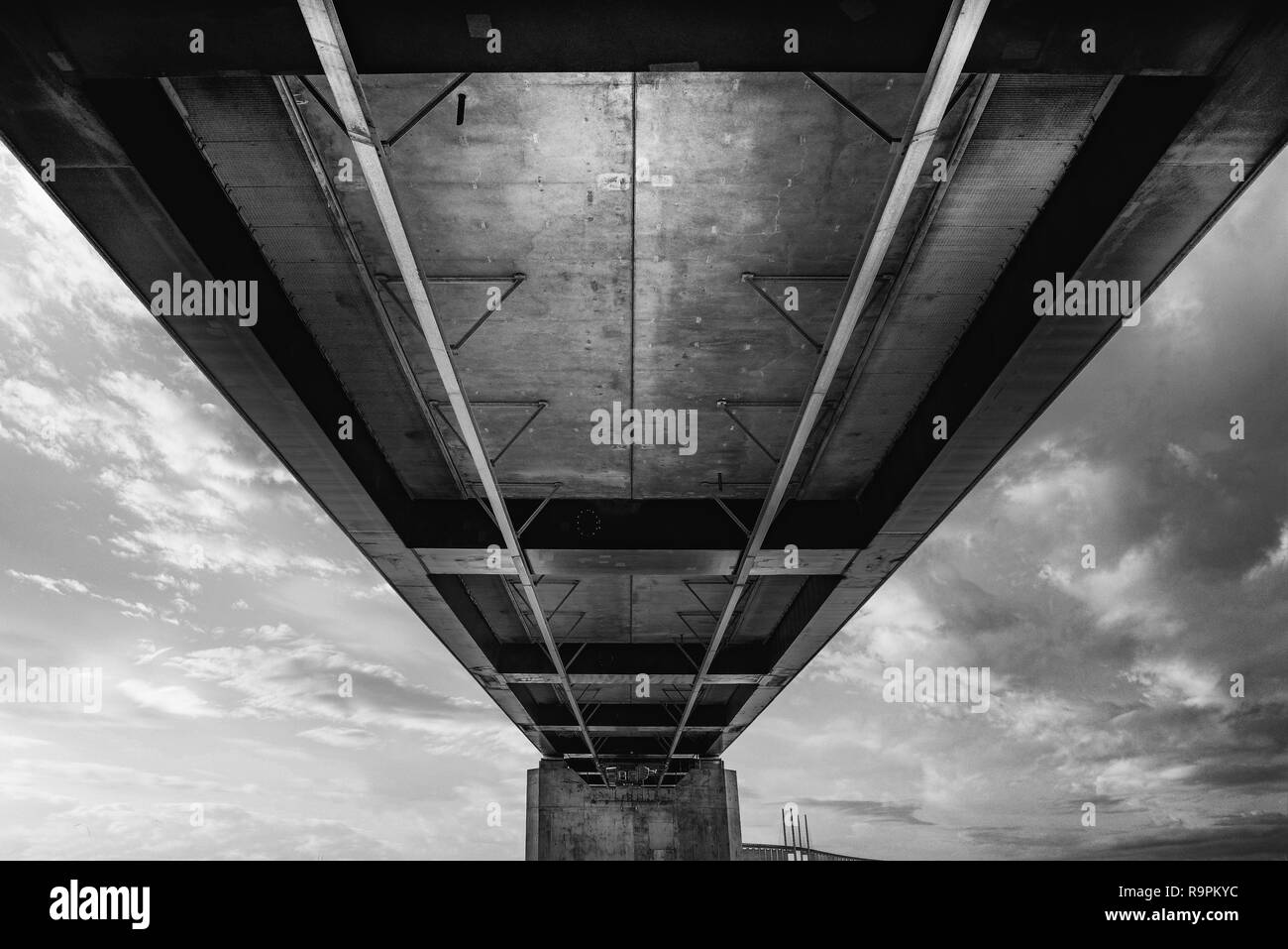 L'Oresund Bridge Foto Stock