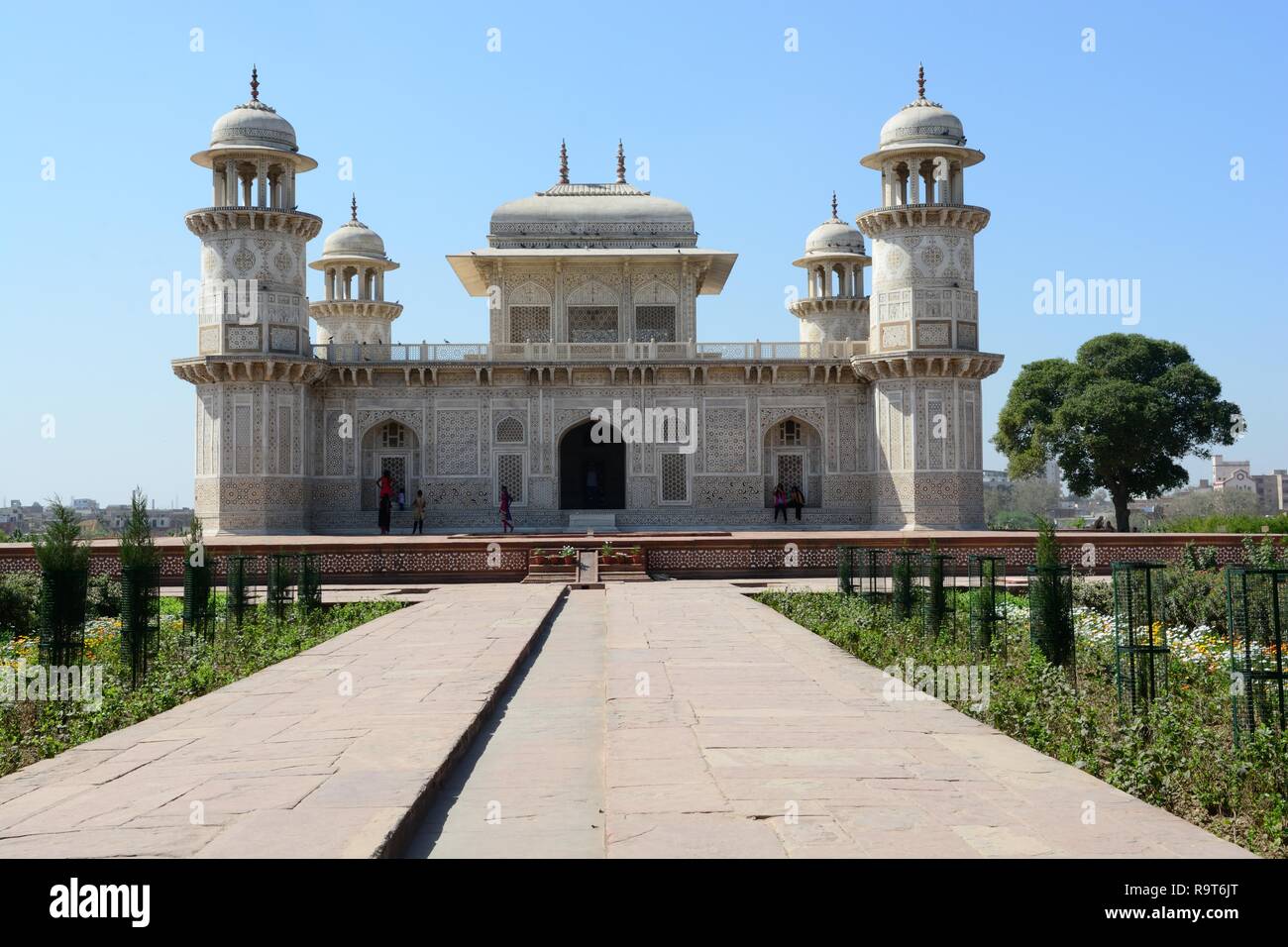 Il Mini Taj Mahal di Aurangabad o Bibi Ka Maqbara Maharashtra India Foto Stock