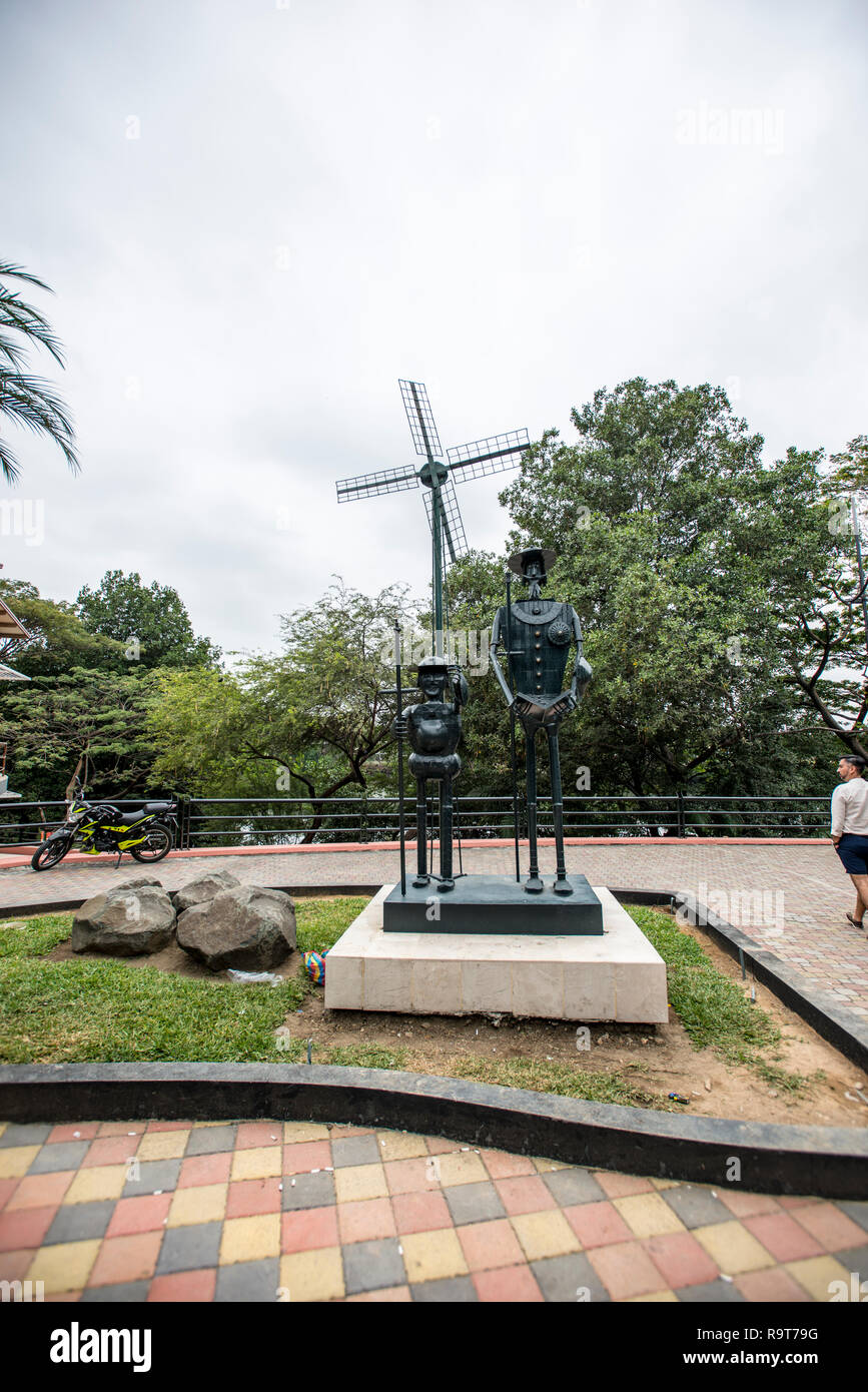 Guayarte Square di Guayaquil Foto Stock