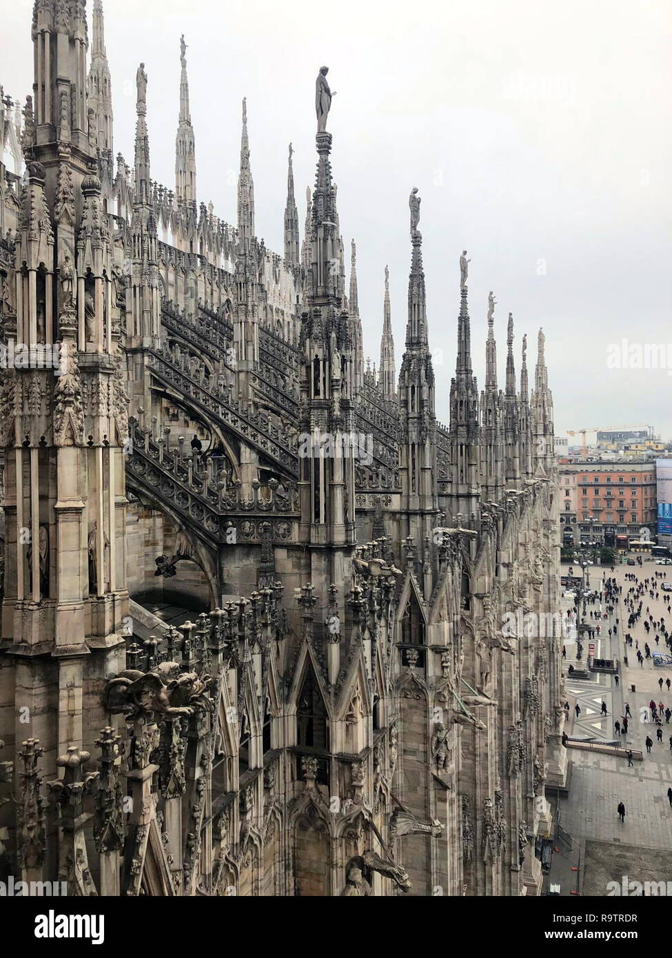 Il Duomo di Milano (Basilica Cattedrale metropolitana di Santa Maria Nascente), la chiesa Cattedrale di Milano, Italia. Dotato di: atmosfera Dove: Milano, Lombardia, Italia Quando: 26 Nov 2018 Credit: IPA/WENN.com * * disponibile solo per la pubblicazione in UK, USA, Germania, Austria, Svizzera** Foto Stock