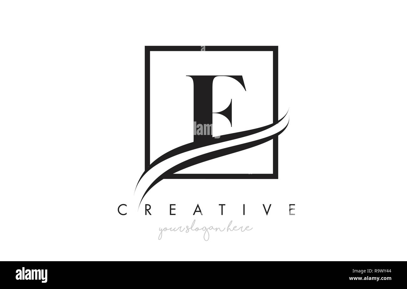 Design con logo Letter dal look creativo e design moderno. Lettere icona Business Logo Illustrazione Vettoriale