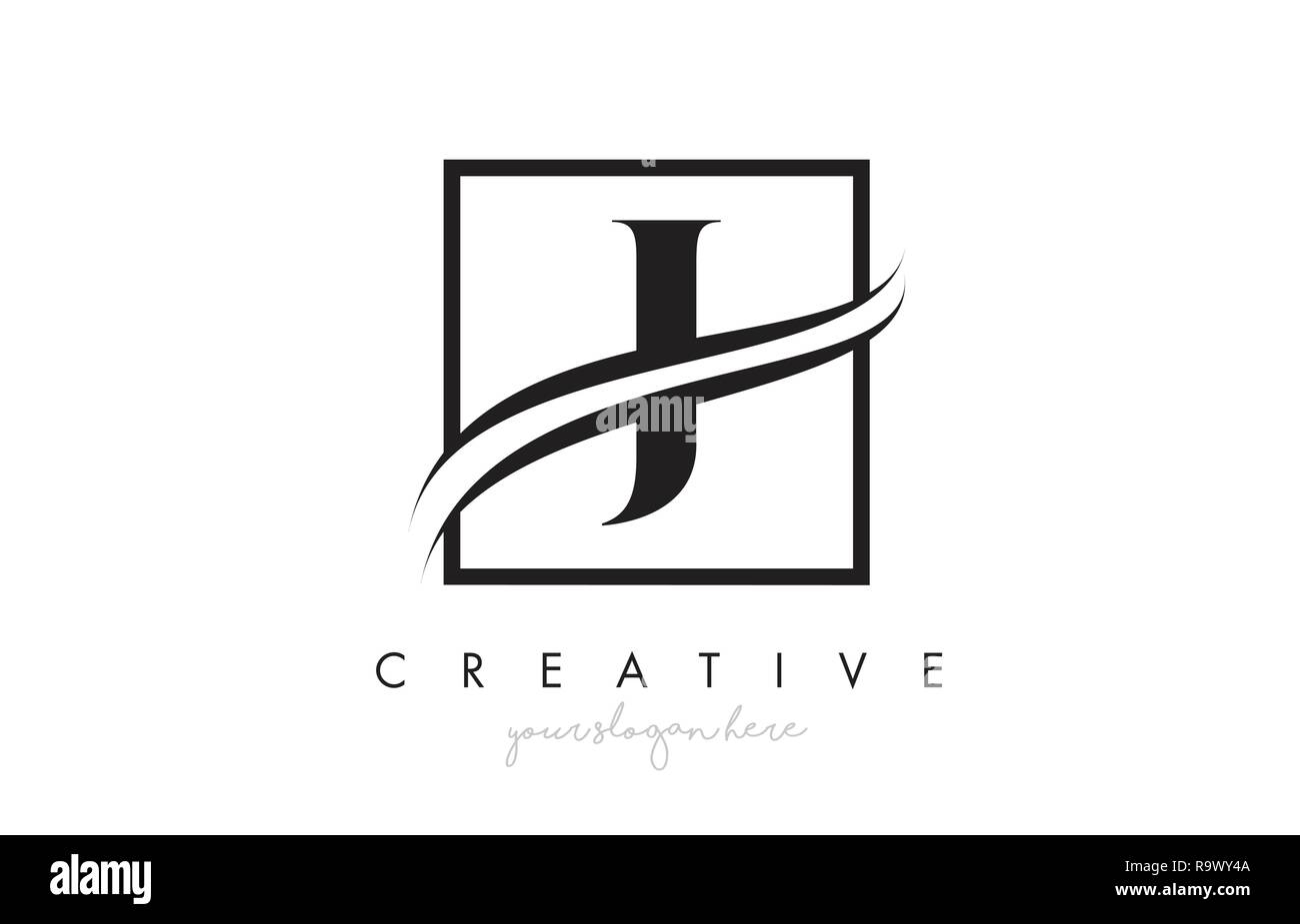 Design con logo Letter dal look creativo e design moderno. Lettere icona Business Logo Illustrazione Vettoriale