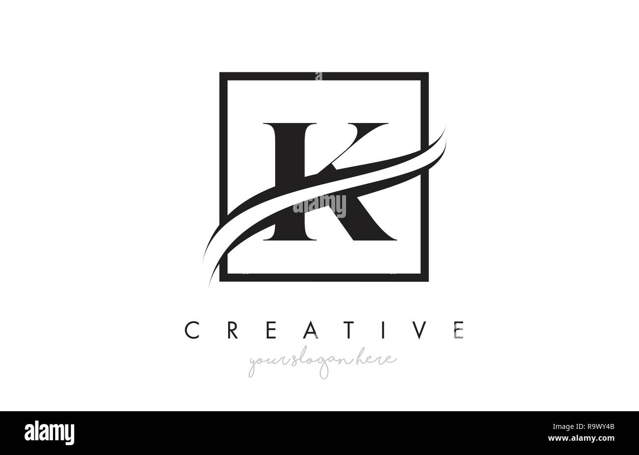 Design con logo Letter dal look creativo e design moderno. Lettere icona Business Logo Illustrazione Vettoriale