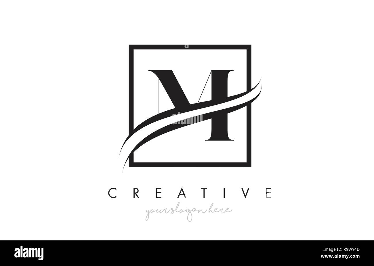 Design con logo Letter dal look creativo e design moderno. Lettere icona Business Logo Illustrazione Vettoriale