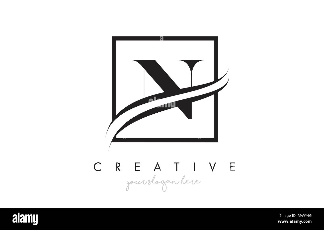 Design con logo Letter dal look creativo e design moderno. Lettere icona Business Logo Illustrazione Vettoriale