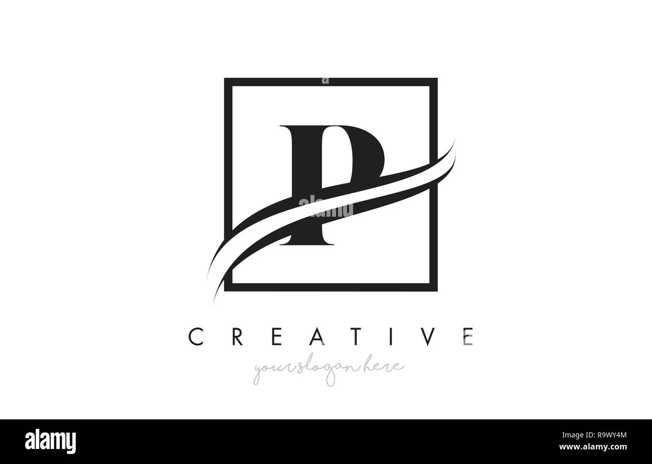 Design con logo Letter dal look creativo e design moderno. Lettere icona Business Logo Illustrazione Vettoriale