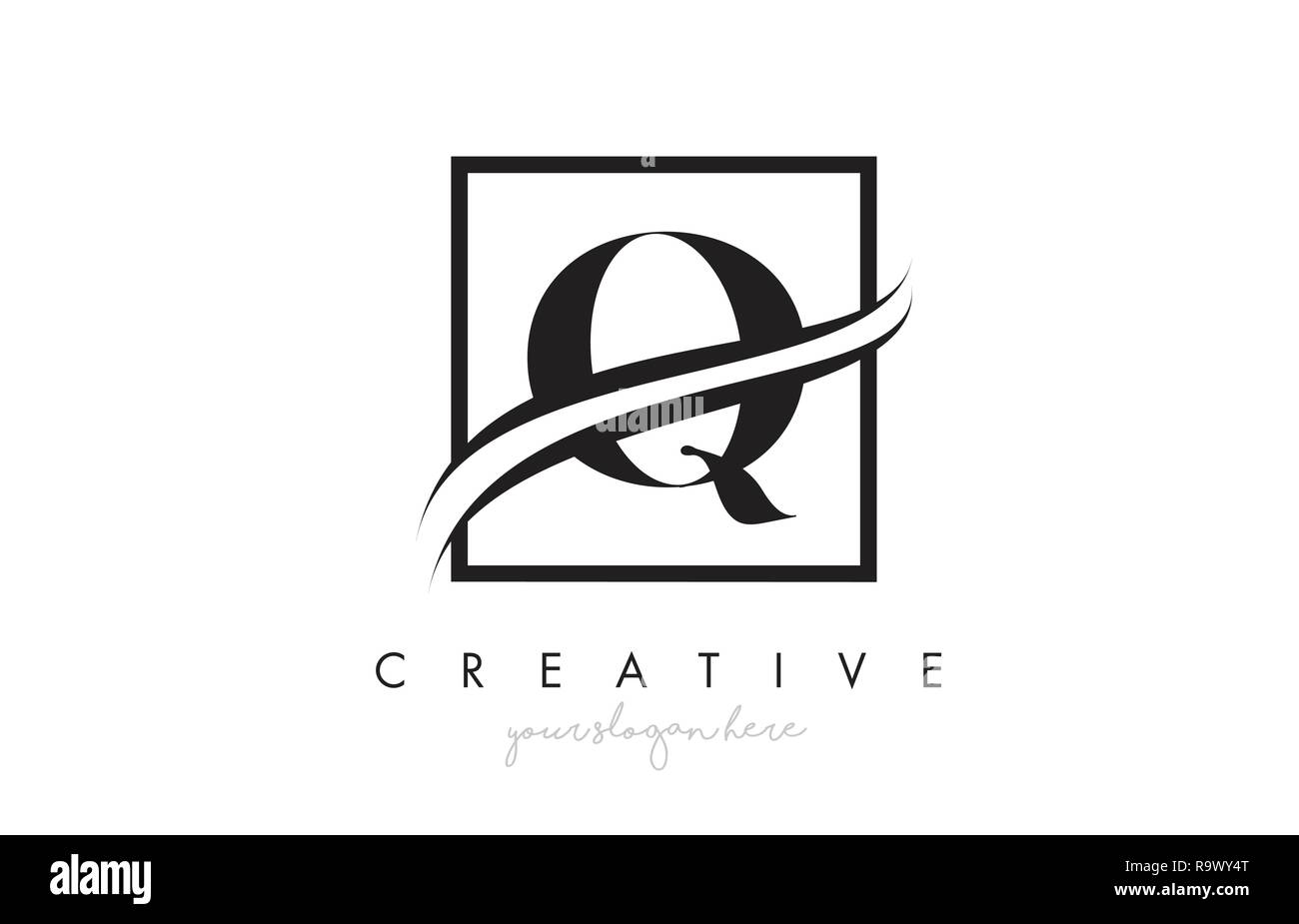 Design con logo Letter dal look creativo e design moderno. Lettere icona Business Logo Illustrazione Vettoriale