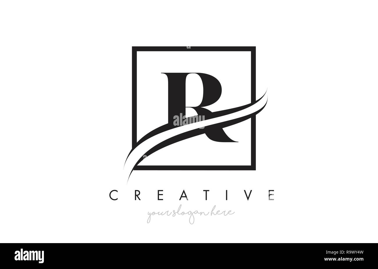 Design con logo Letter dal look creativo e design moderno. Lettere icona Business Logo Illustrazione Vettoriale