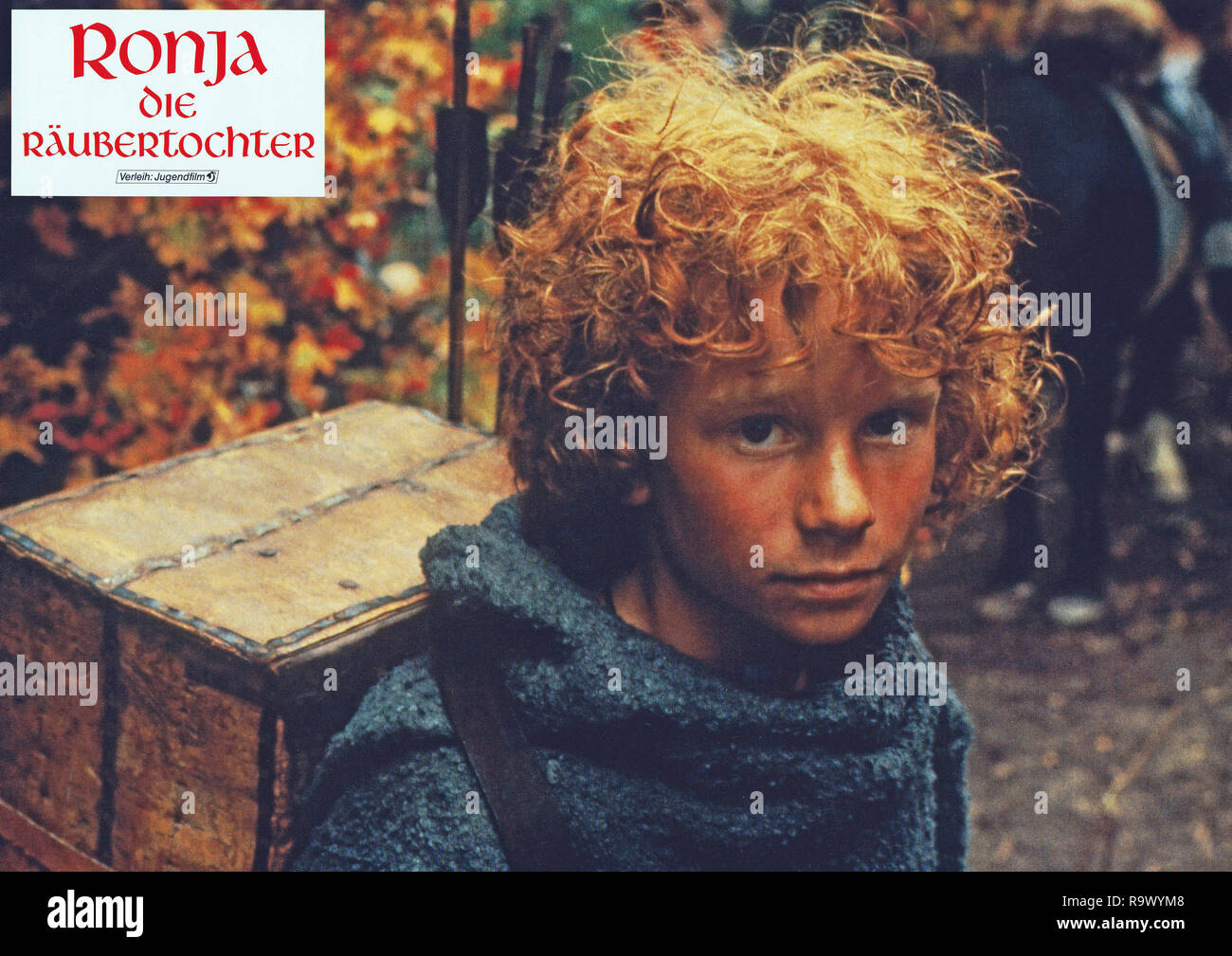 Ronja Röverdotter, aka: Ronja - Die Räubertochter, Schweden 1984, Regie: Tage Danielsson, Darsteller: Dan Hafström Foto Stock