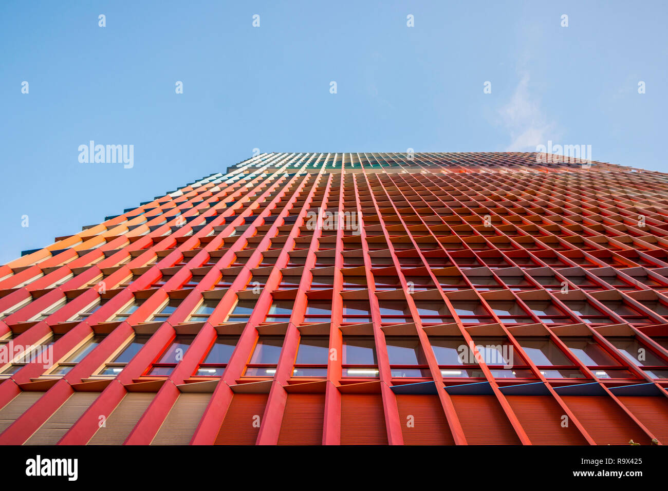La Marseillaise ufficio torre Marsiglia, nel sud della Francia, Francia Foto Stock