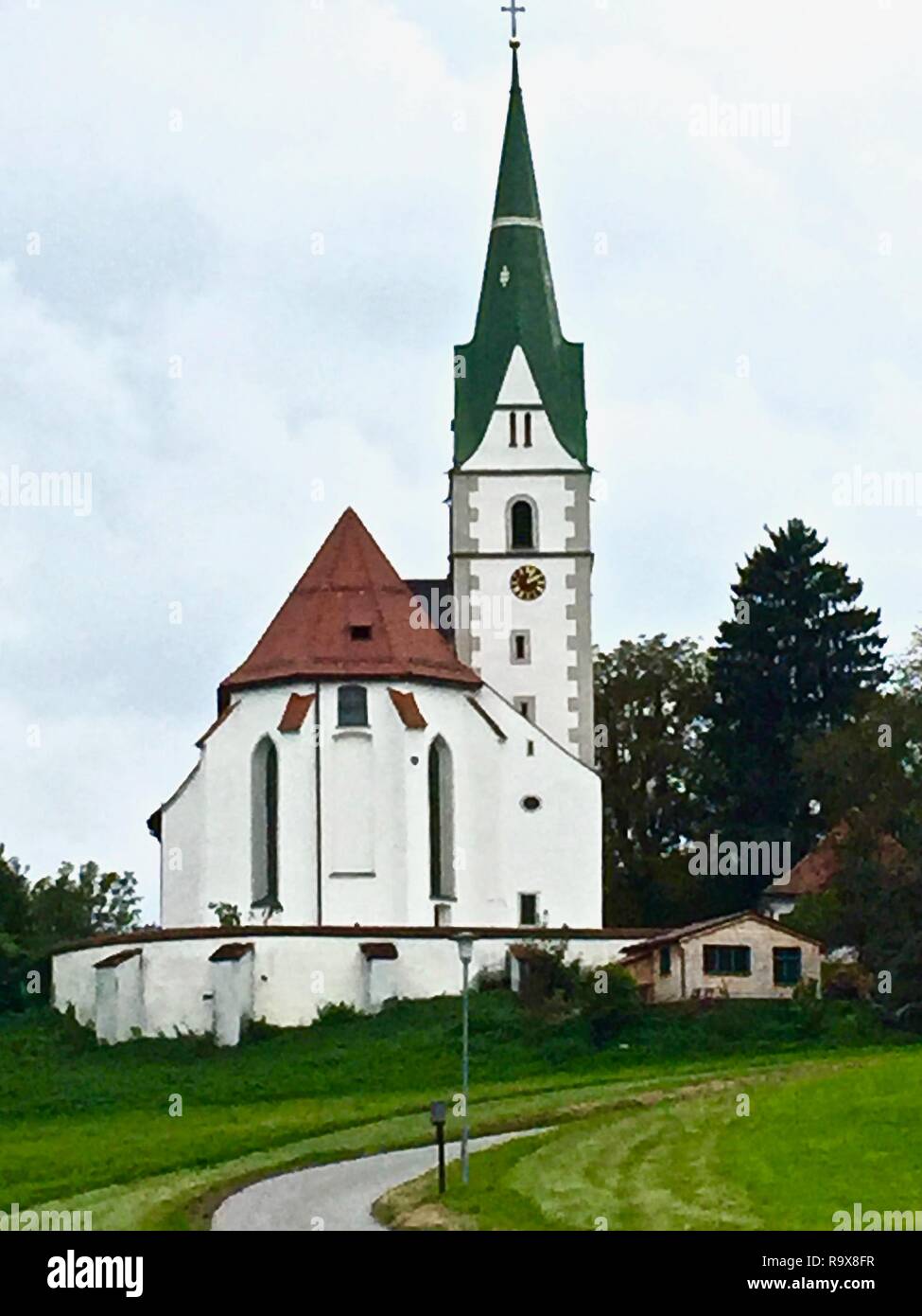 Weiss Kirche di Baviera Foto Stock