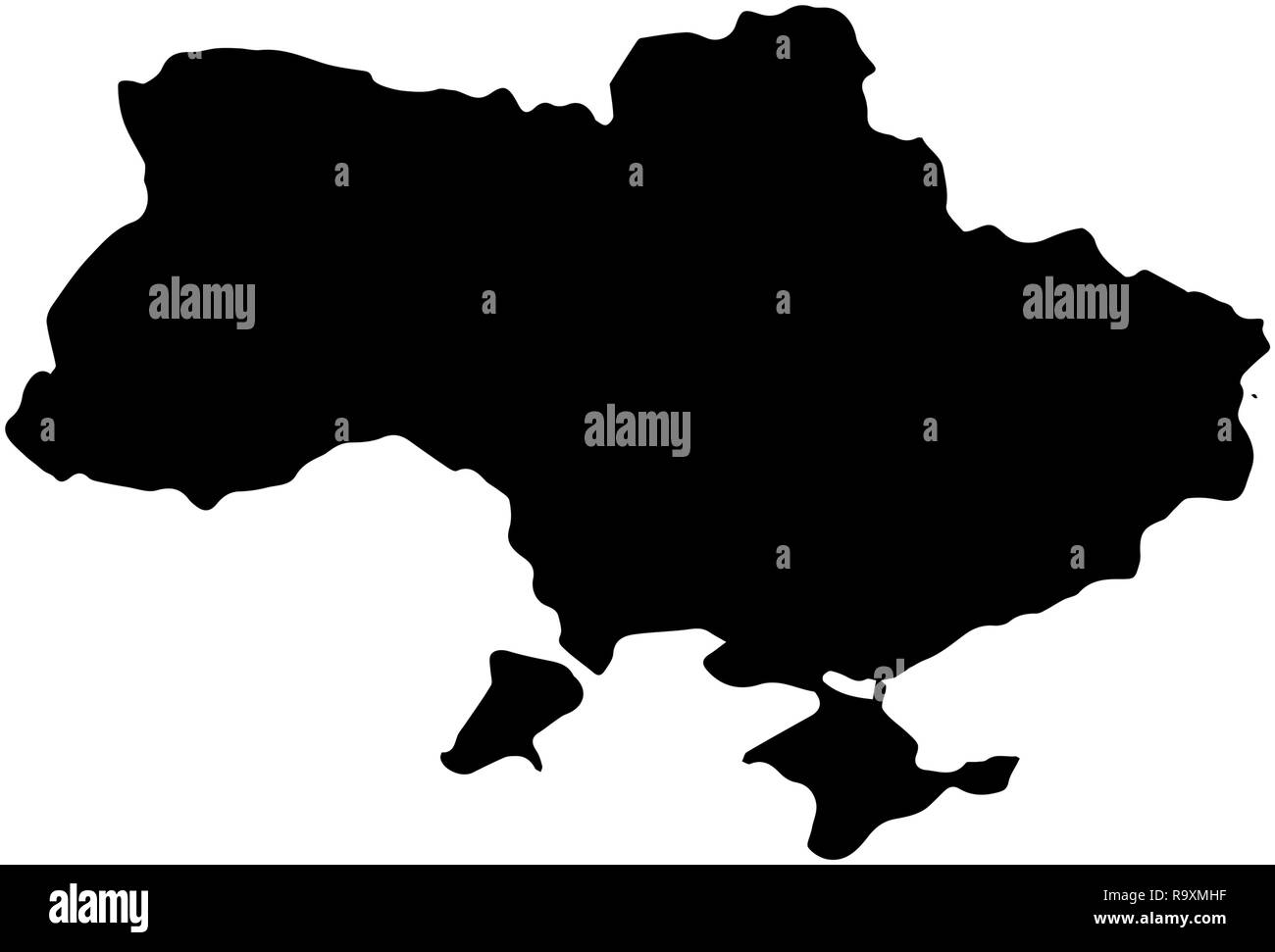 cartine della polonia - 8 Europa dell' est cartina Foto e Immagini Stock in Bianco e Nero - Alamy