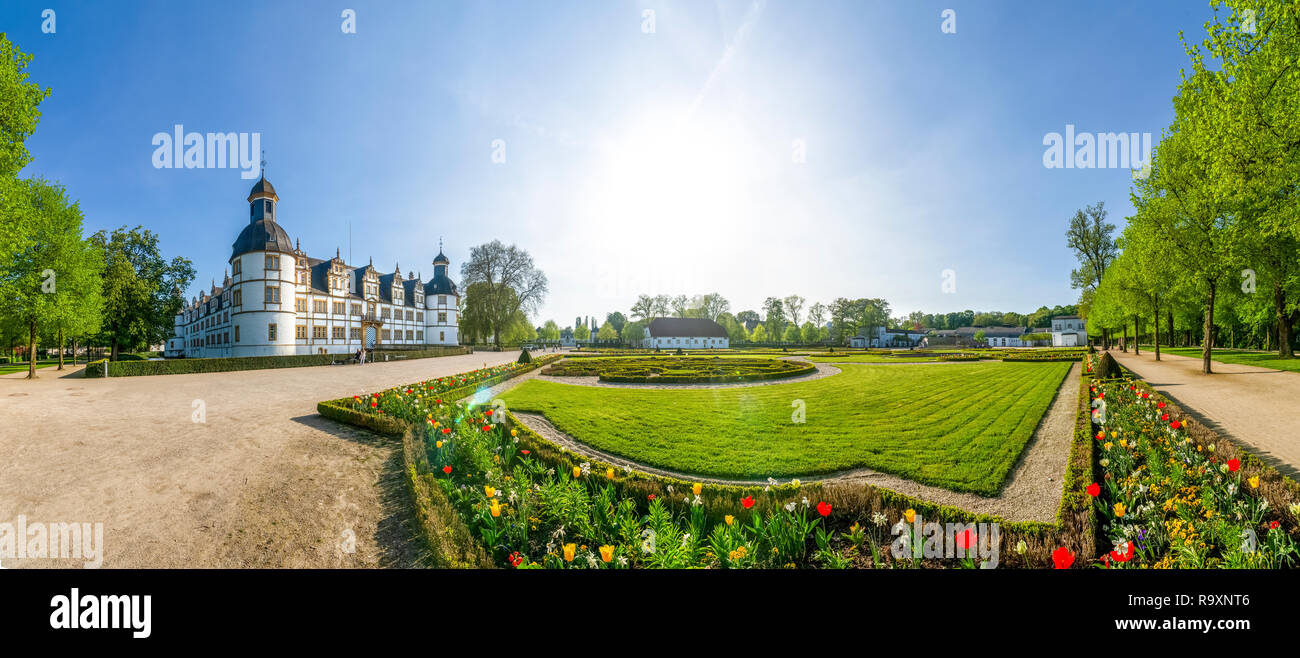 Il castello Neuhaus, Paderborn, Germania Foto Stock